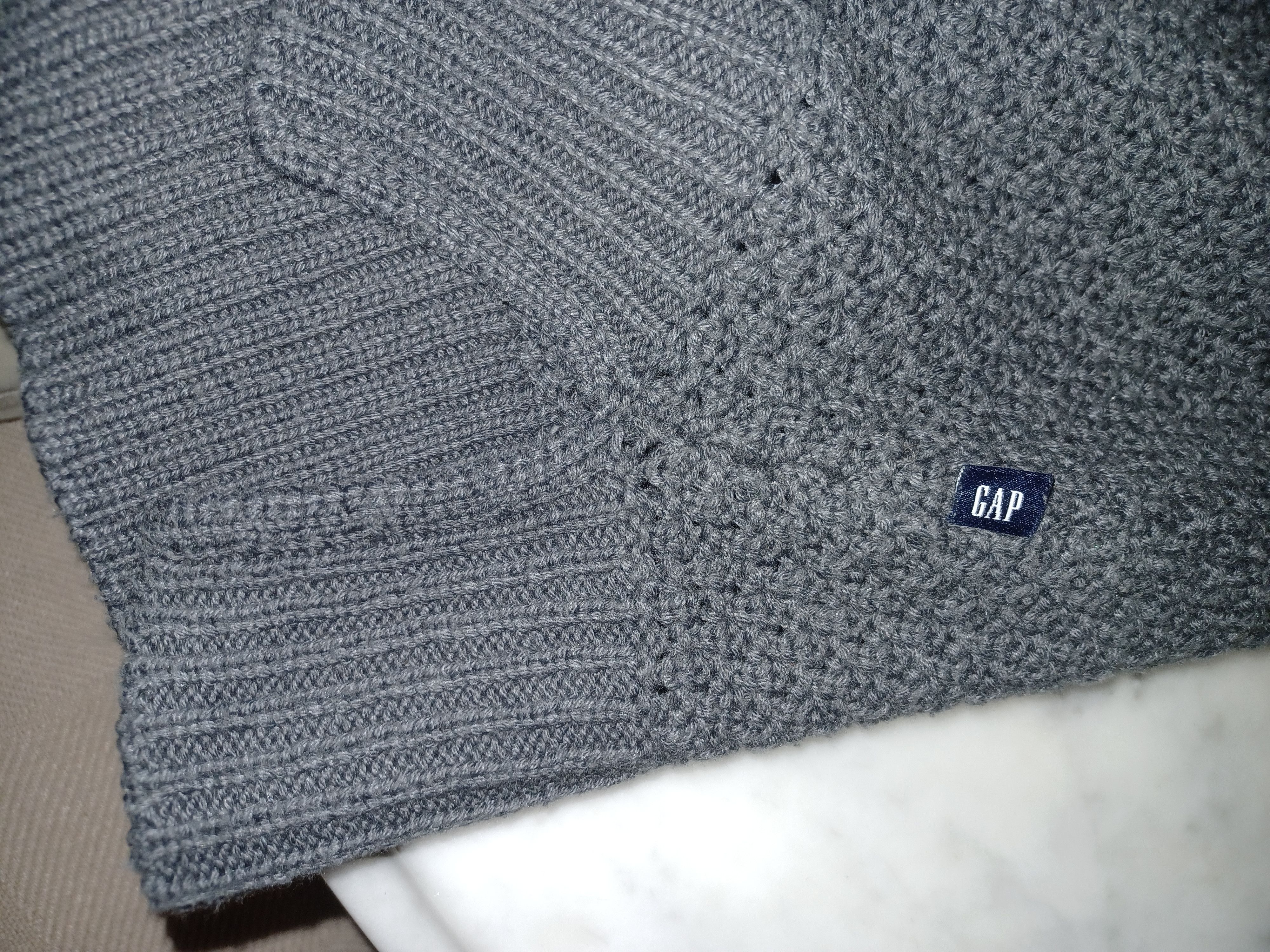 Gap Gap Men's Pull-Over Sweater XL Gray Size US XL / EU 56 / 4 - 4 Thumbnail