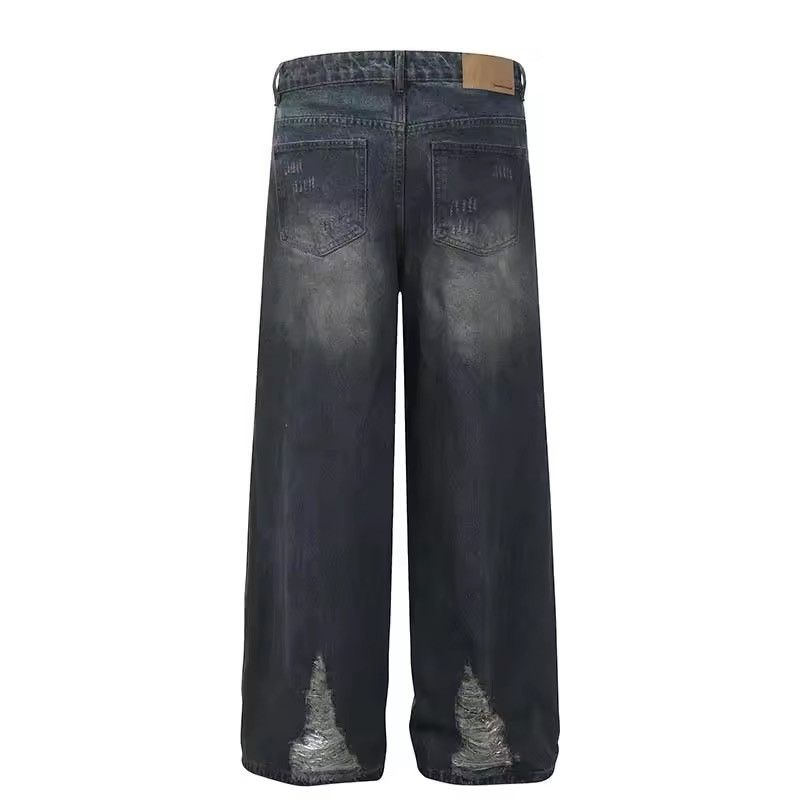 Jean Camouflage Patch Holes Jean Size US 29 - 5 Thumbnail