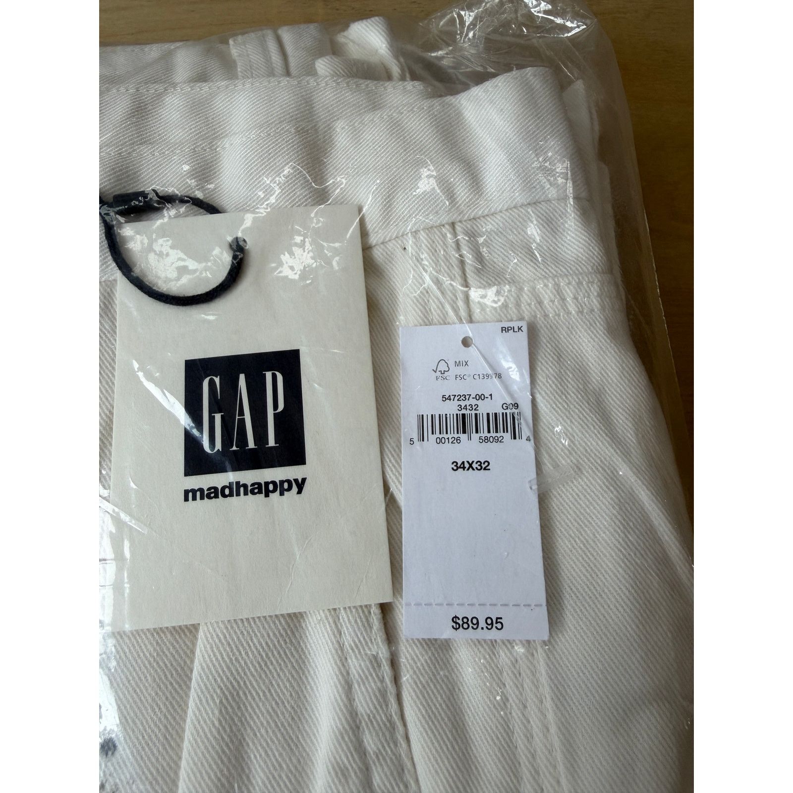 Gap Gap x Madhappy Carpenter Pants White Paint Splatter W34 L32 Size US 34 / EU 50 - 9 Thumbnail