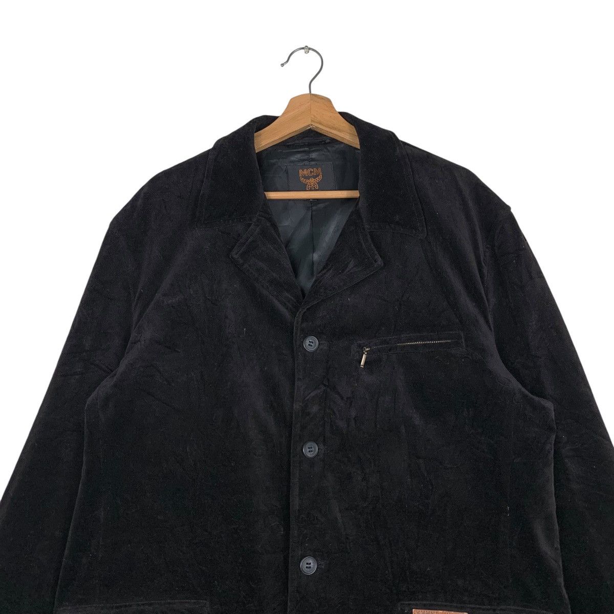 MCM Vintage MCM Legere Black Velvet Jacket #1400-C63 Size US L / EU 52-54 / 3 - 2 Thumbnail