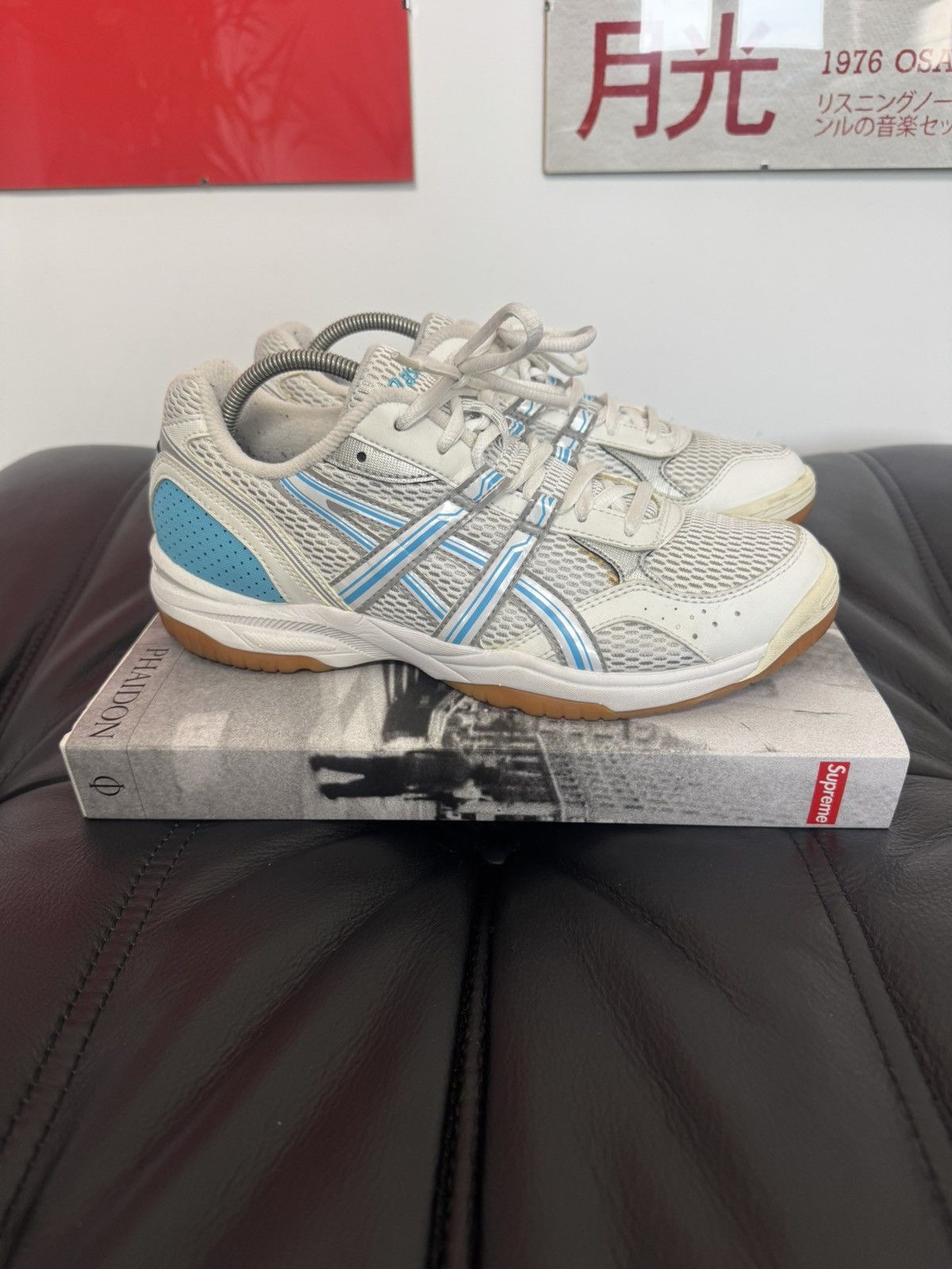 Asics ✨ Vintage ASICS Gel Trainer Shoes Sneakers Hype Y2k Vibe Size US 8 / IT 38 - 3 Thumbnail
