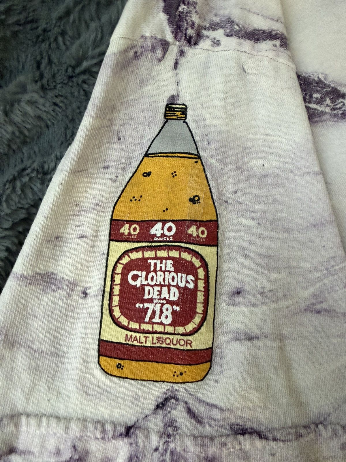 Flatbush Zombies Flatbush Zombies Purple marble ti dye Size US M / EU 48-50 / 2 - 5 Thumbnail