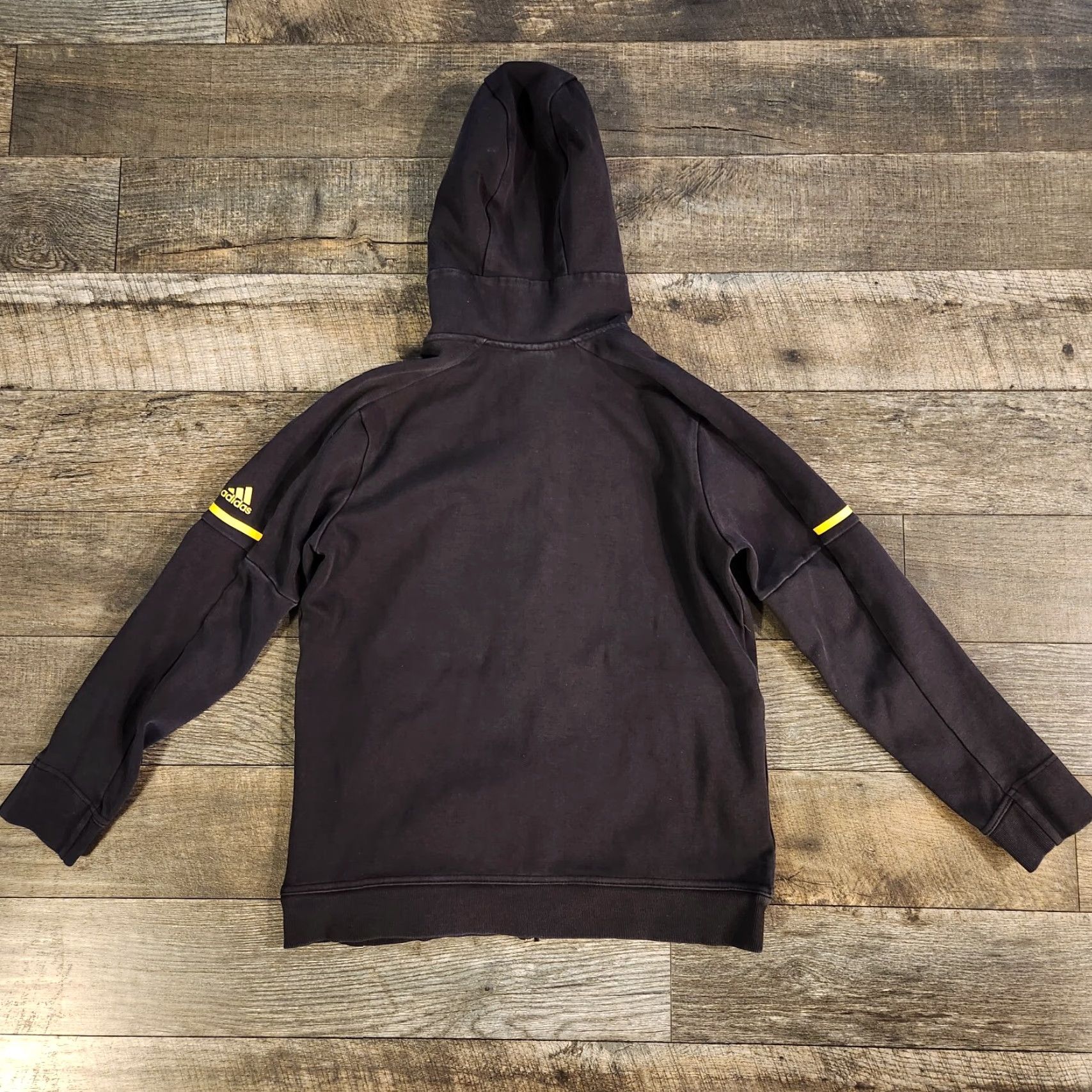 Adidas VINTAGE? No. Adidas Columbus Crew SC Soccer Full Zip Hoodie Jacket Black Boys Large Size US L / EU 52-54 / 3 - 6 Thumbnail