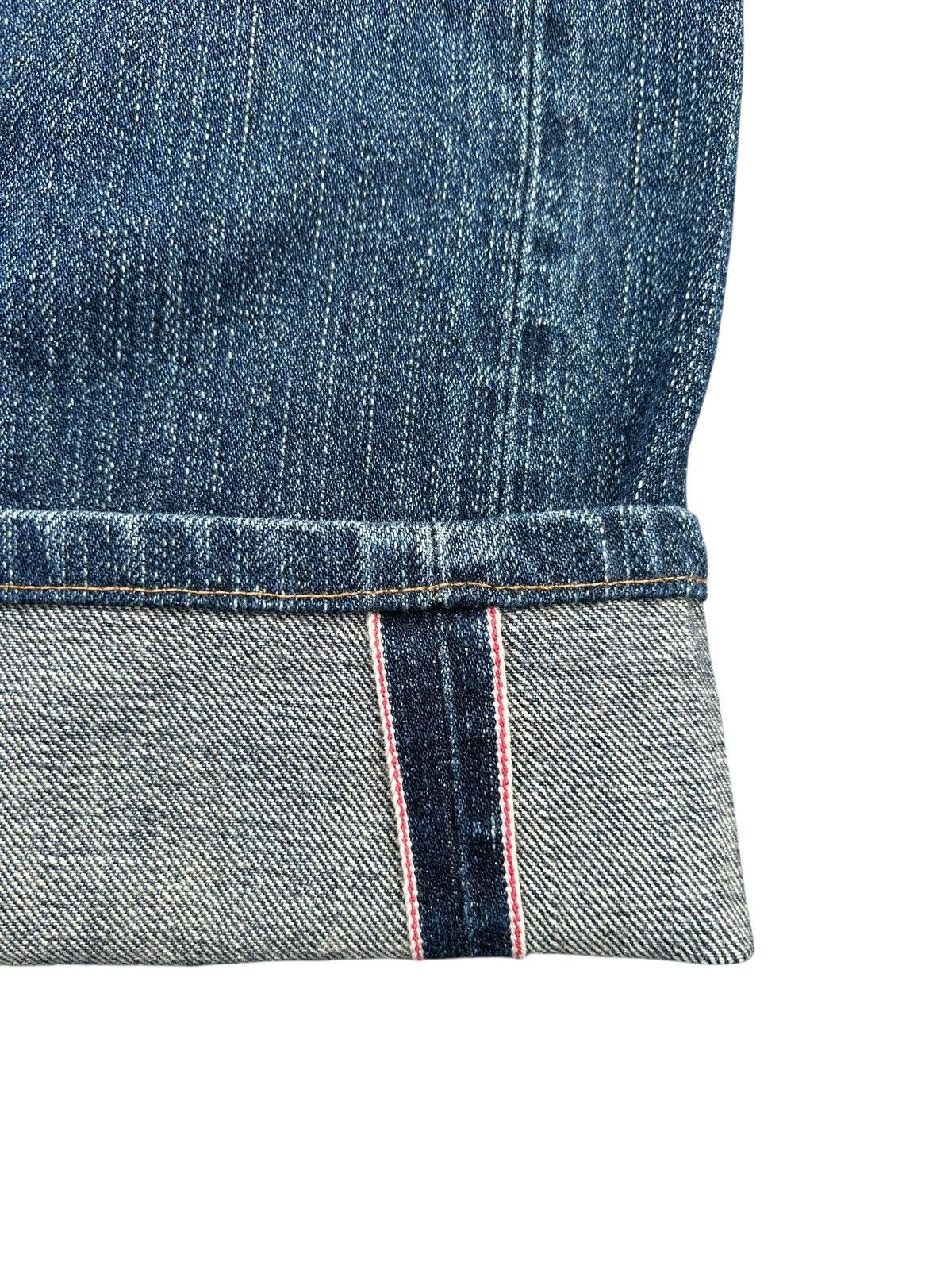 Kapital Vintage Edwin 505zx Selvedge Distressed Denim Jeans Size US 36 / EU 52 - 3 Thumbnail