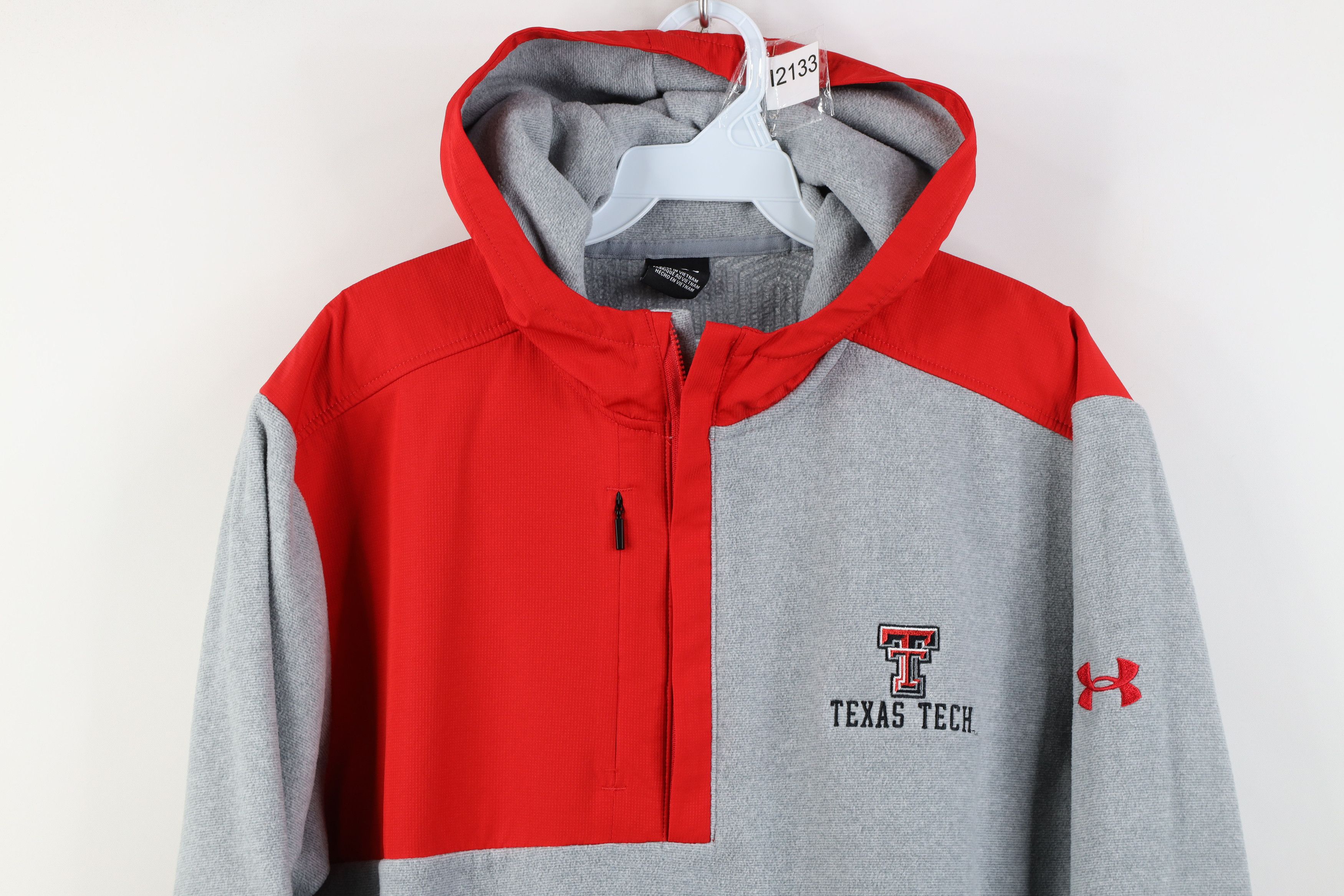 Under Armour Under Armour Tech University Half Zip Fleece Hooded Jacket Size US L / EU 52-54 / 3 - 2 Thumbnail