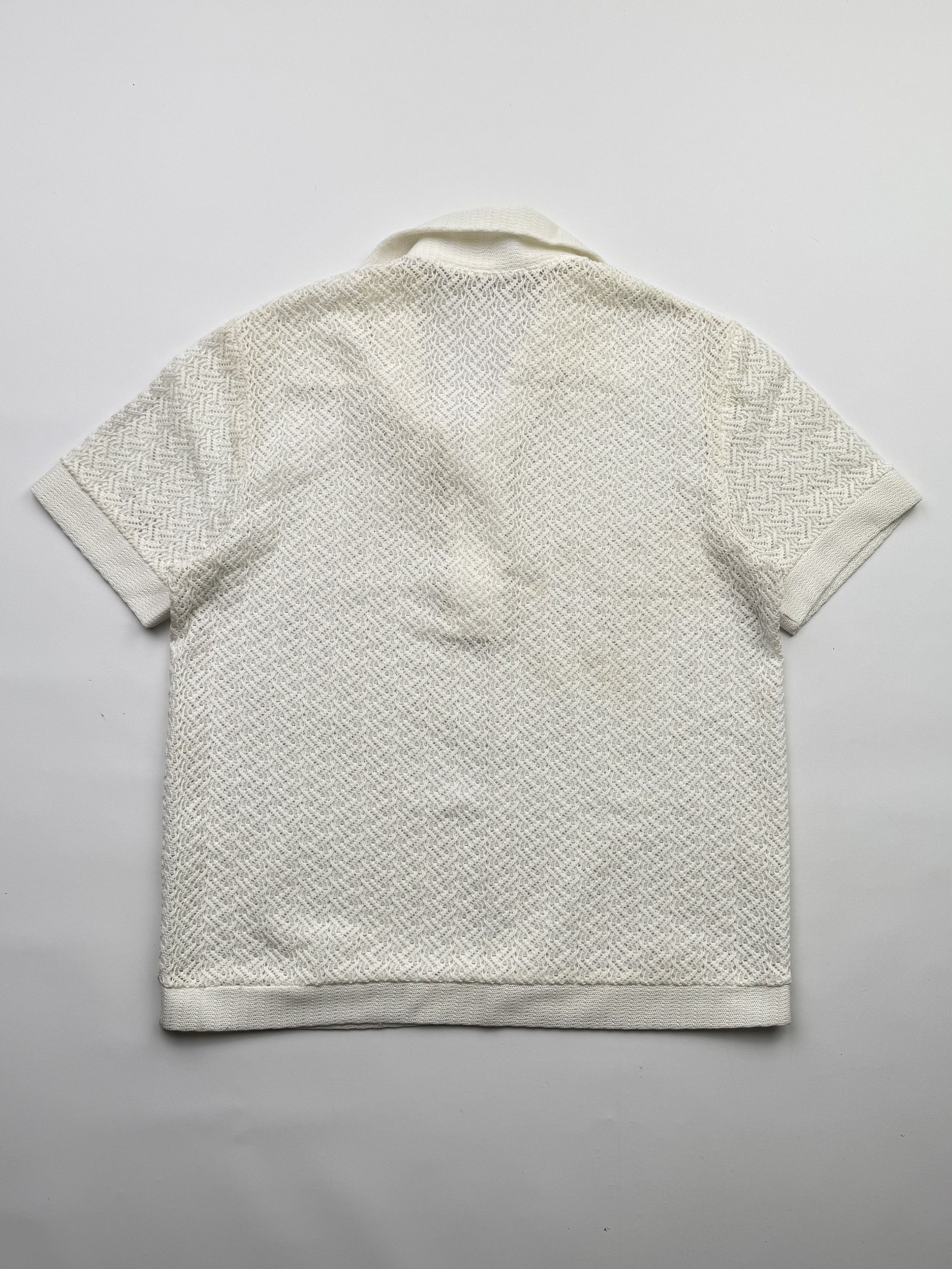 Vintage Vintage Mesh Retro Polo T-Shirt B404(V351)E2 Size US M / EU 48-50 / 2 - 6 Thumbnail