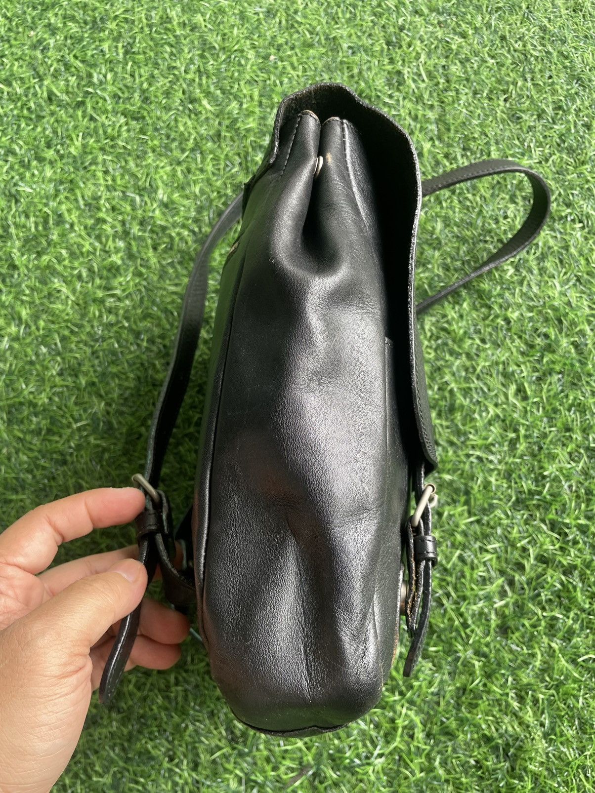 Japanese Brand Authentic MINI Backpack leather japan Size ONE SIZE - 4 Thumbnail