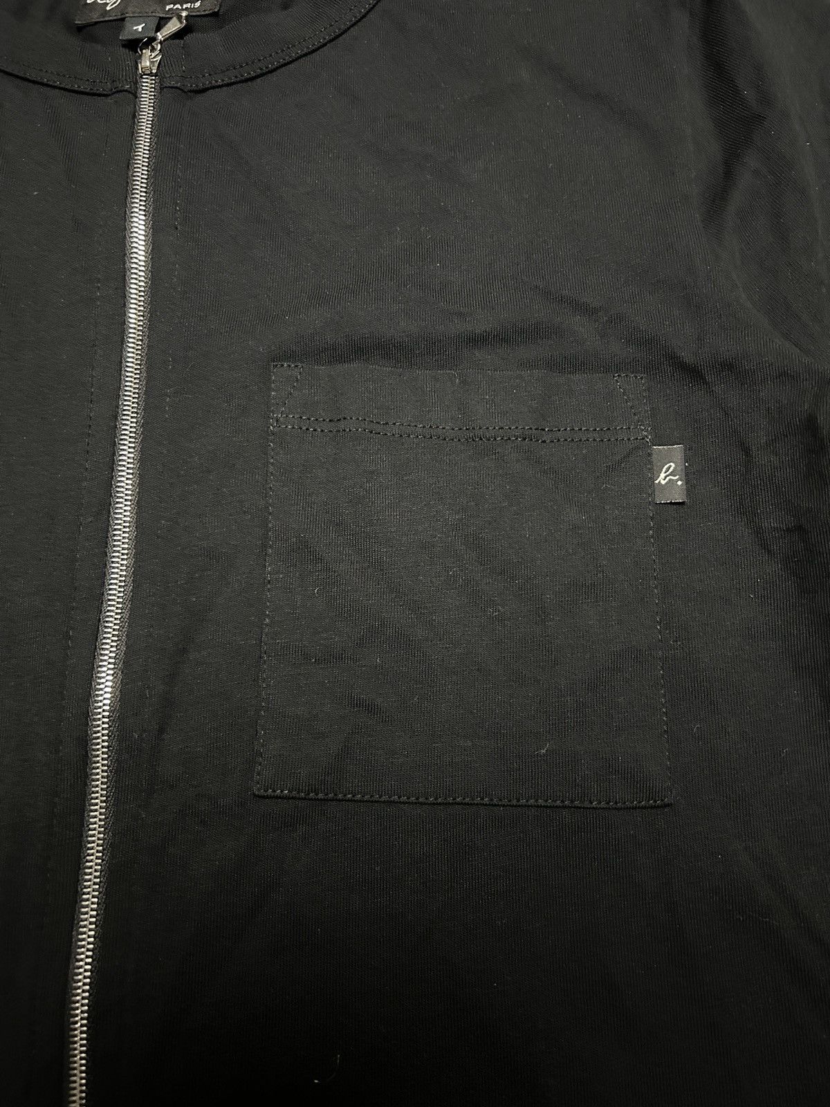 agnes b. Vintage Zip T-shirt Size S / US 4 / IT 40 - 7 Thumbnail