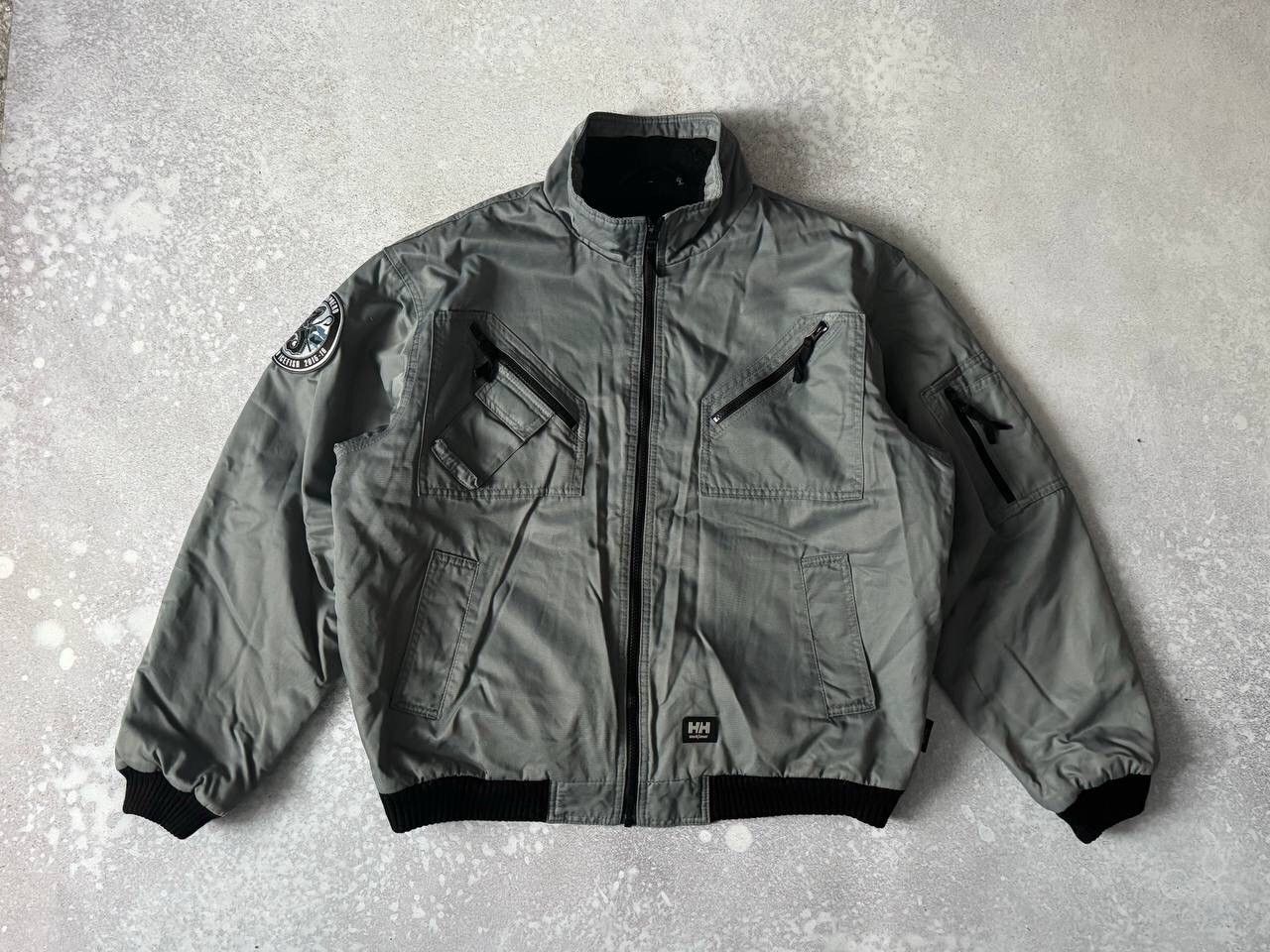 Helly Hansen Vintage HELLY HANSEN Detroit Workwear Denim Jacket Y2K Rare Size US XL / EU 56 / 4 - 1 Thumbnail