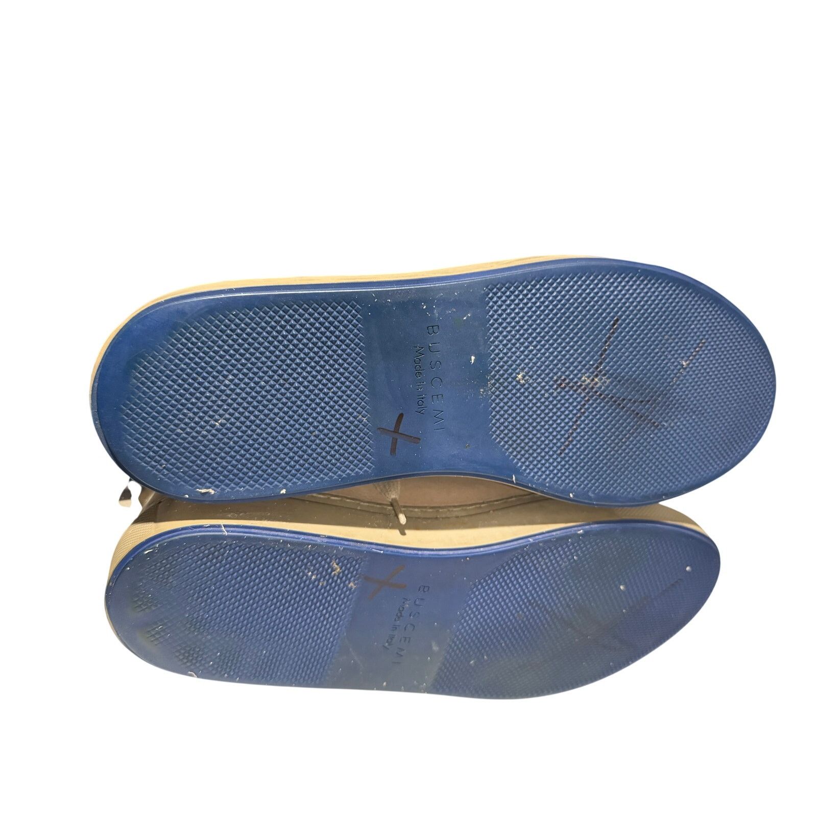 Buscemi Buscemi 100mm High-Top Suede Sneakers Mens EU 43 US 10 Blue Size US 10 / EU 43 - 5 Thumbnail