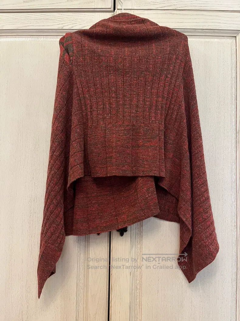 Vivienne Westwood Vivienne Westwood Asymmetrical knit poncho shawl coat Size M / US 6-8 / IT 42-44 - 4 Thumbnail