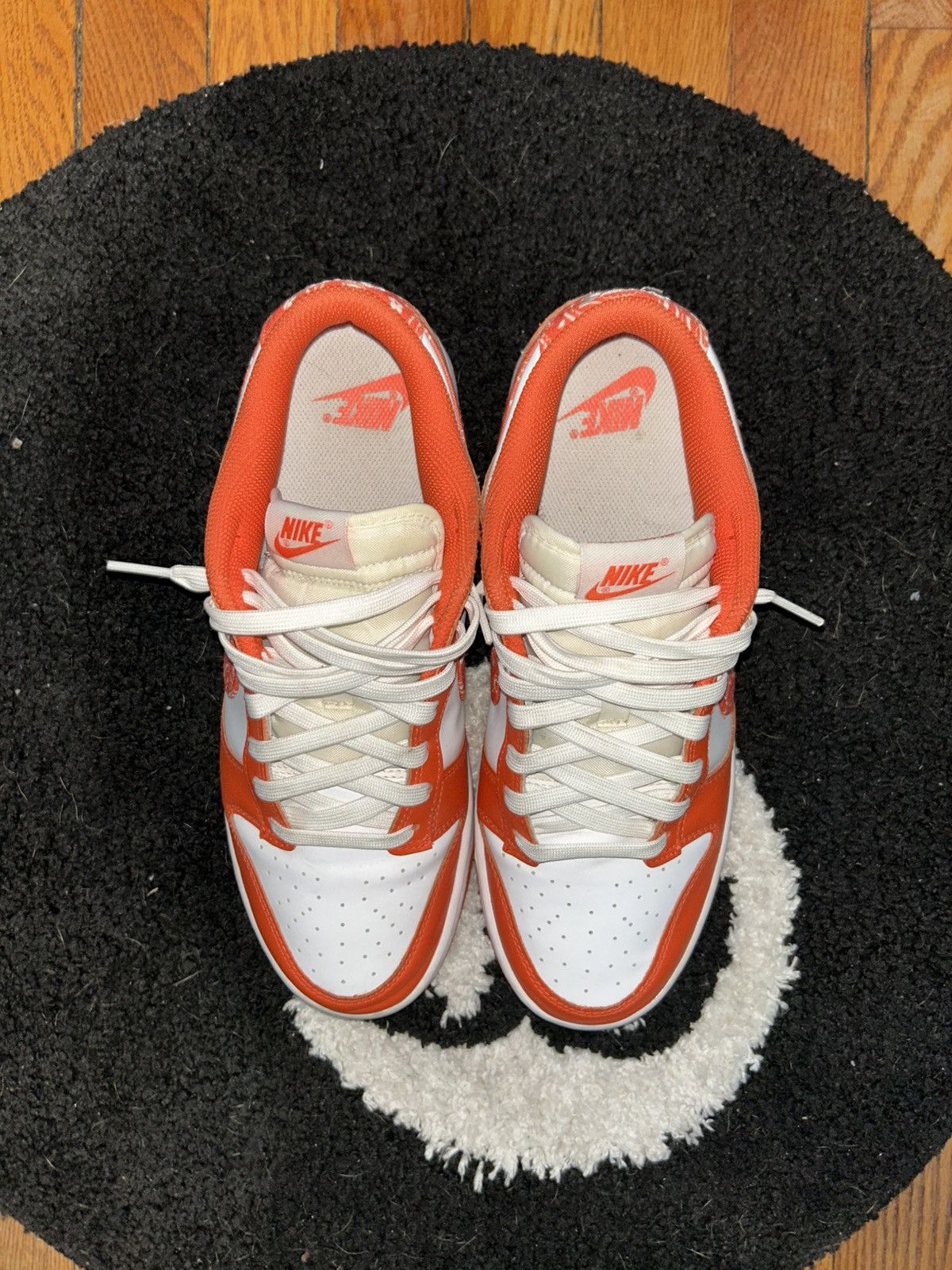 Designer × Nike Nike Dunk Low “Orange Paisley” Size US 10 / EU 43 - 3 Thumbnail