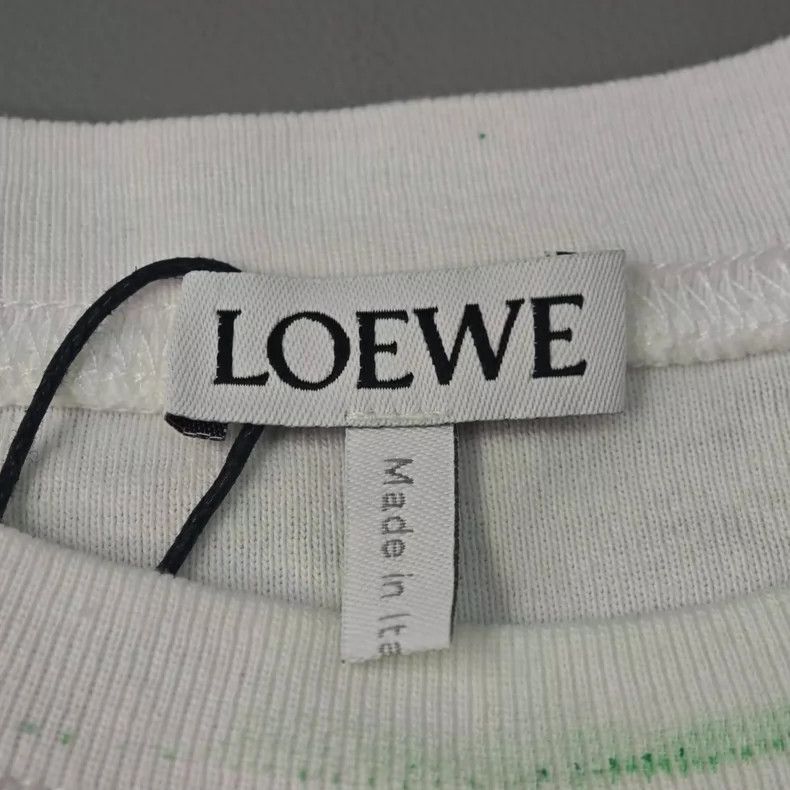 Loewe loewe white short sleeves 2504-Nextarrow Size US S / EU 44-46 / 1 - 5 Thumbnail