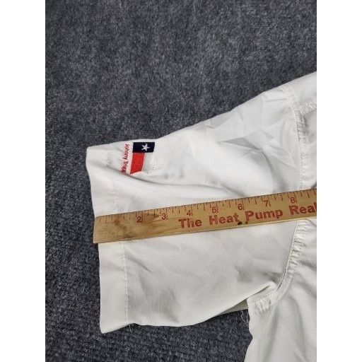 Eddie Bauer Eddie Bauer Vented Fishing Shirt Men Sz M White Johnny Trigg Size US M / EU 48-50 / 2 - 5 Thumbnail