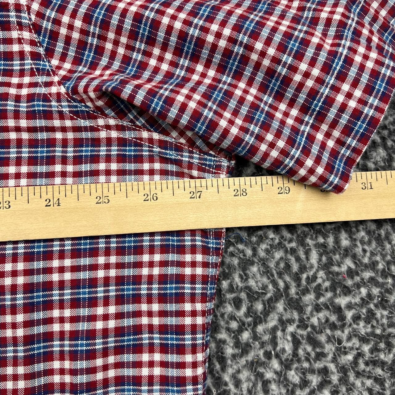 G.H. Bass & Co. G.H. Bass & Co Button Down XXL Plaid ShortSleeve Shirt New Size US XXL / EU 58 / 5 - 3 Thumbnail