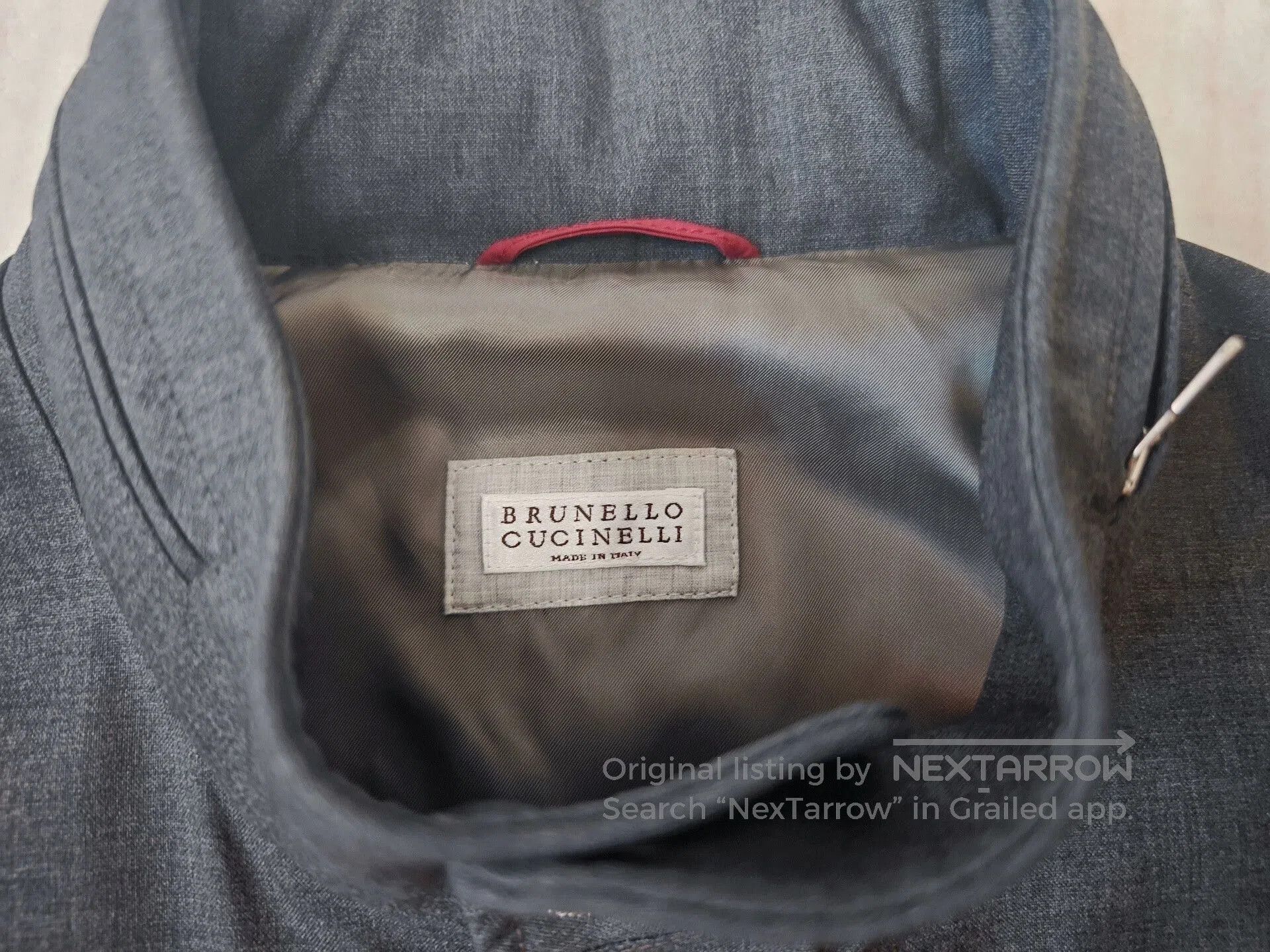 Brunello Cucinelli Brunello Cucinelli Wool Blend Jacket. Size US M / EU 48-50 / 2 - 5 Thumbnail