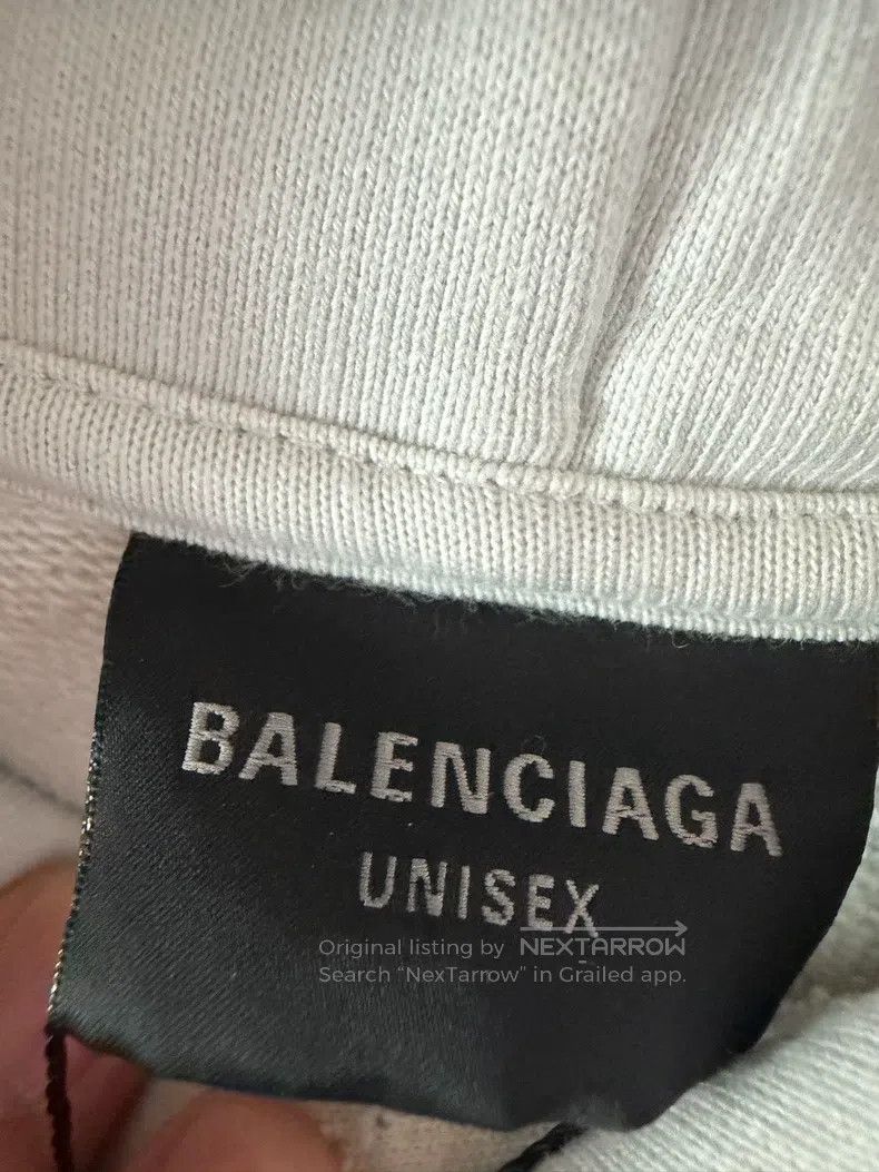 Balenciaga Balenciaga Manchester United Mud Dyed Distressed Sweatshir Size US S / EU 44-46 / 1 - 3 Thumbnail