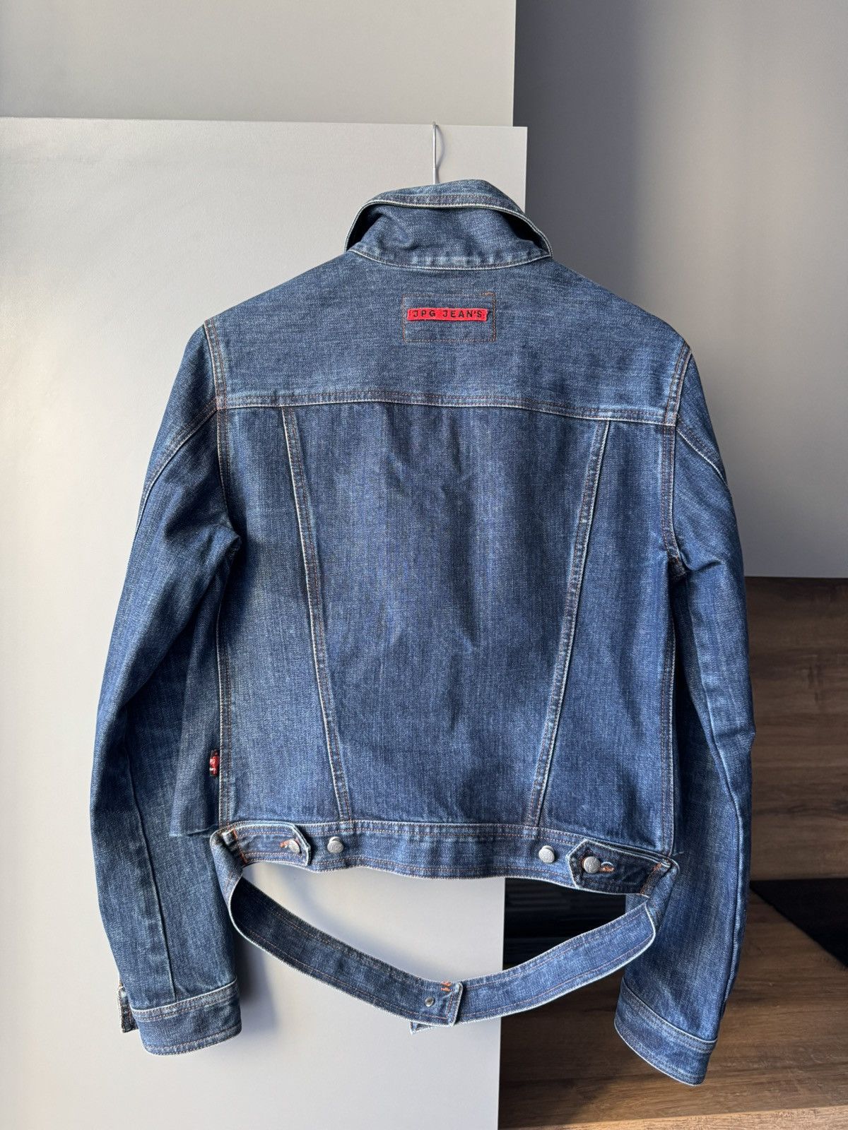 Jean Paul Gaultier Vintage 90’s JPG Gaultier Jean’s Donna Denim Jacket Size L / US 10 / IT 46 - 6 Thumbnail