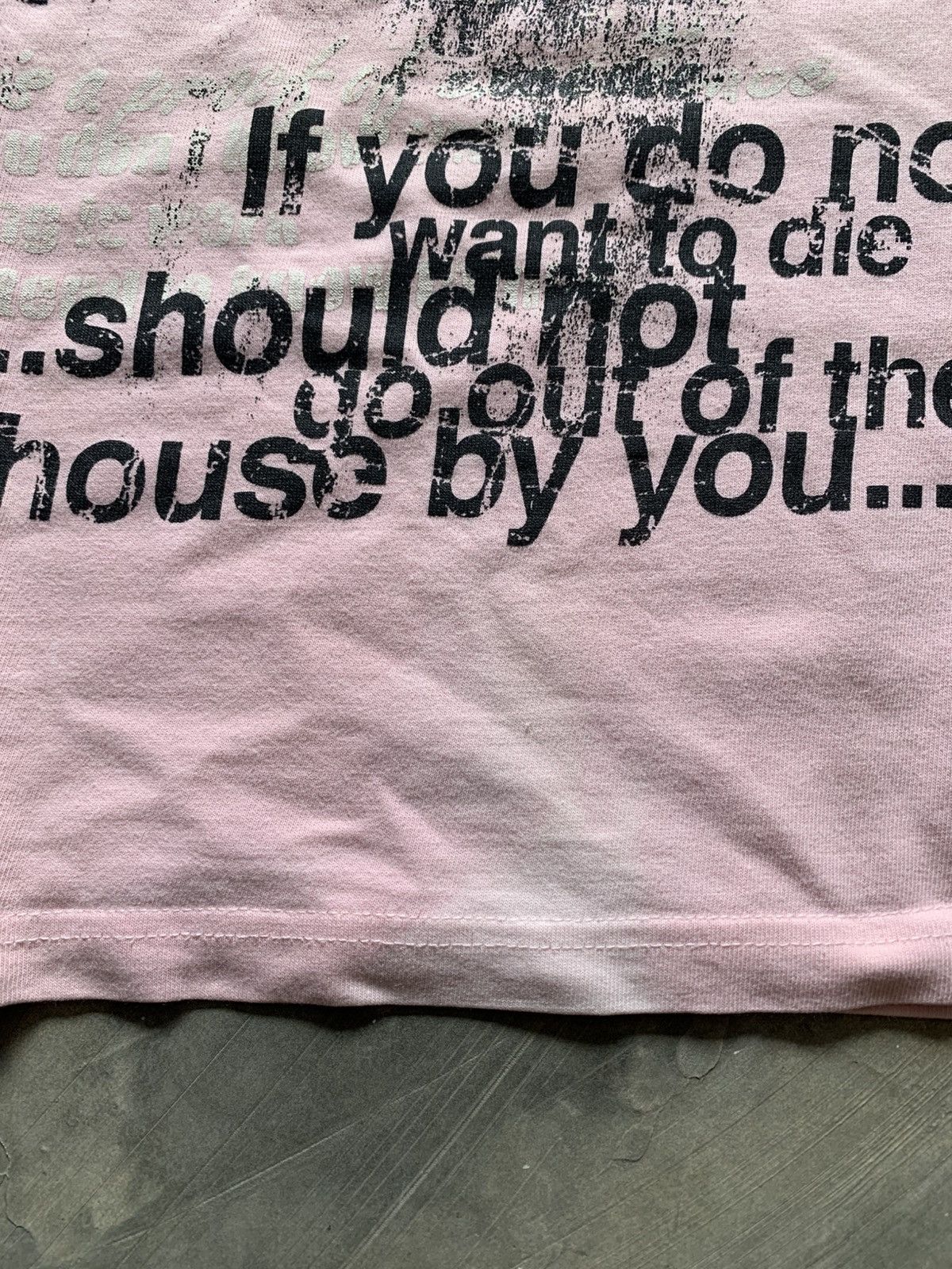 If Six Was Nine × Japanese Brand × Le Grande Bleu (L.G.B.) Japanese Gothic Poem Zapatear T Shirt Size US L / EU 52-54 / 3 - 4 Thumbnail
