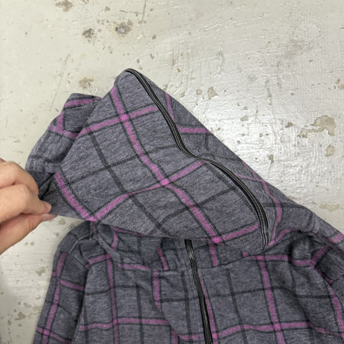 Le Grande Bleu (L.G.B.) Raff Rule Japan LGB Style Plaid Bono Hoodie Multiple Zip Size US L / EU 52-54 / 3 - 8 Thumbnail