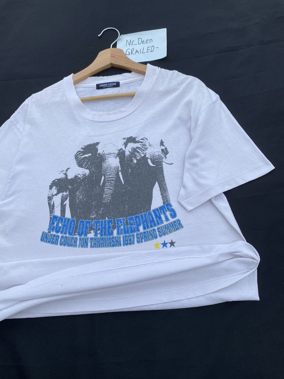 Jun Takahashi SS97 Undercover Jun Takahashi “Echo of the Elephants” Tee Size US L / EU 52-54 / 3 - 17 Thumbnail