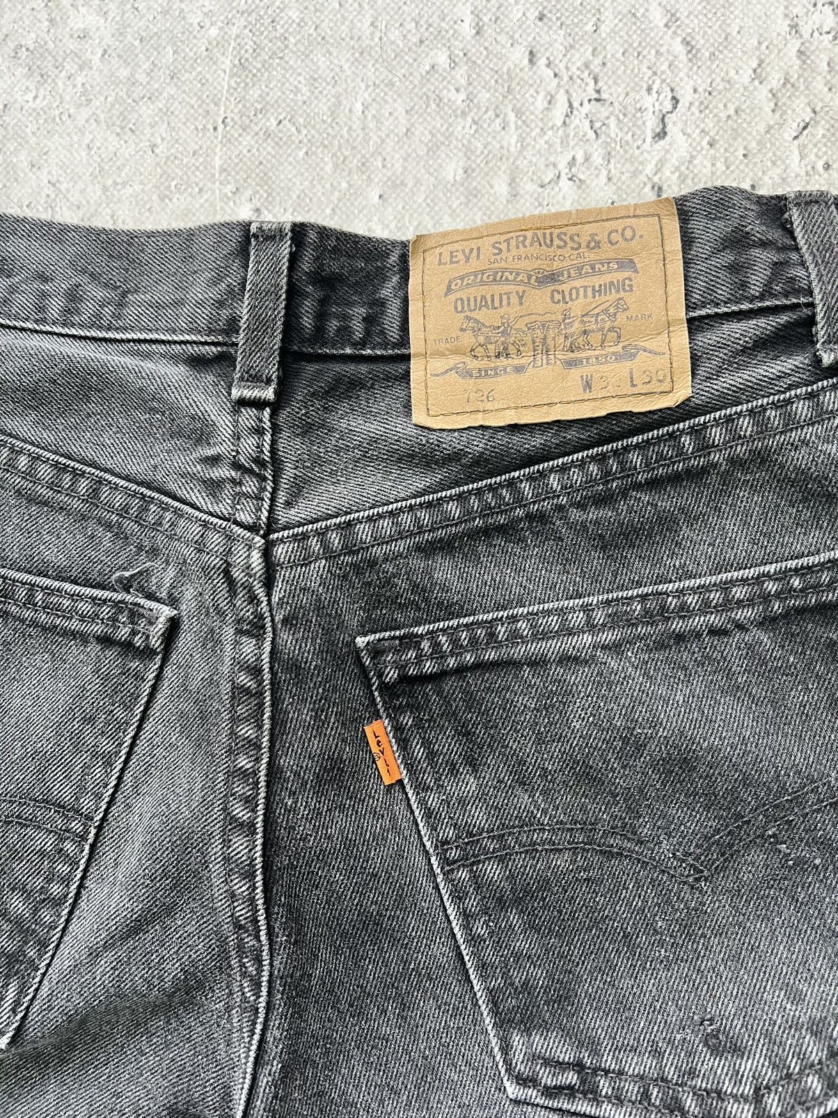 Levi's Vintage Clothing × Vintage Vintage WASHED 90s USA LEVIS BAGGY CARPENER PANTS SILVER TAB Size US 32 / EU 48 - 4 Thumbnail