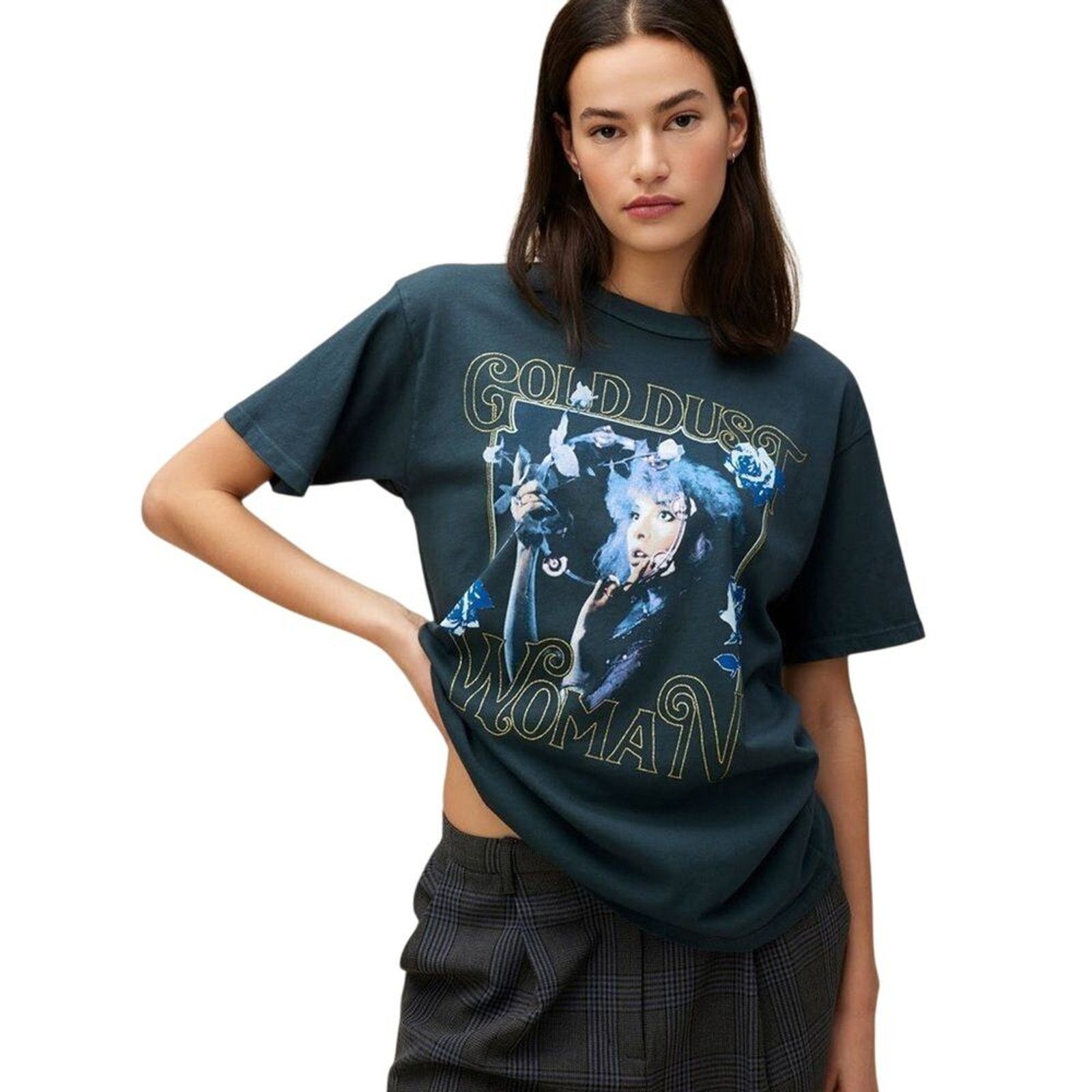 Daydreamer DAYDREAMER Stevie Nicks Gold Dust Woman Weekend Tee Size S Size S / US 4 / IT 40 - 1 Thumbnail