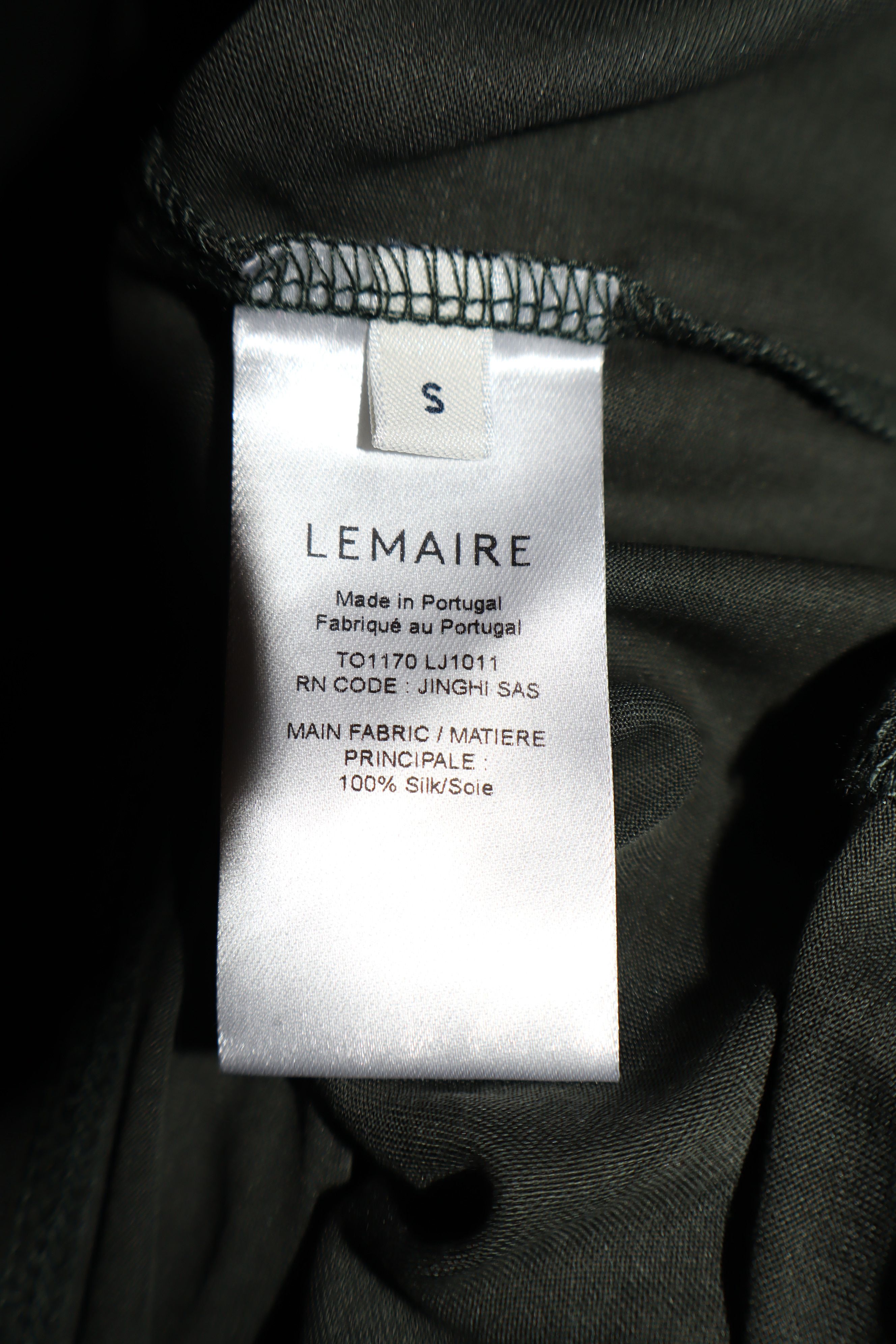 Lemaire SS 24 Soft Silk t-shirt Size US S / EU 44-46 / 1 - 8 Thumbnail
