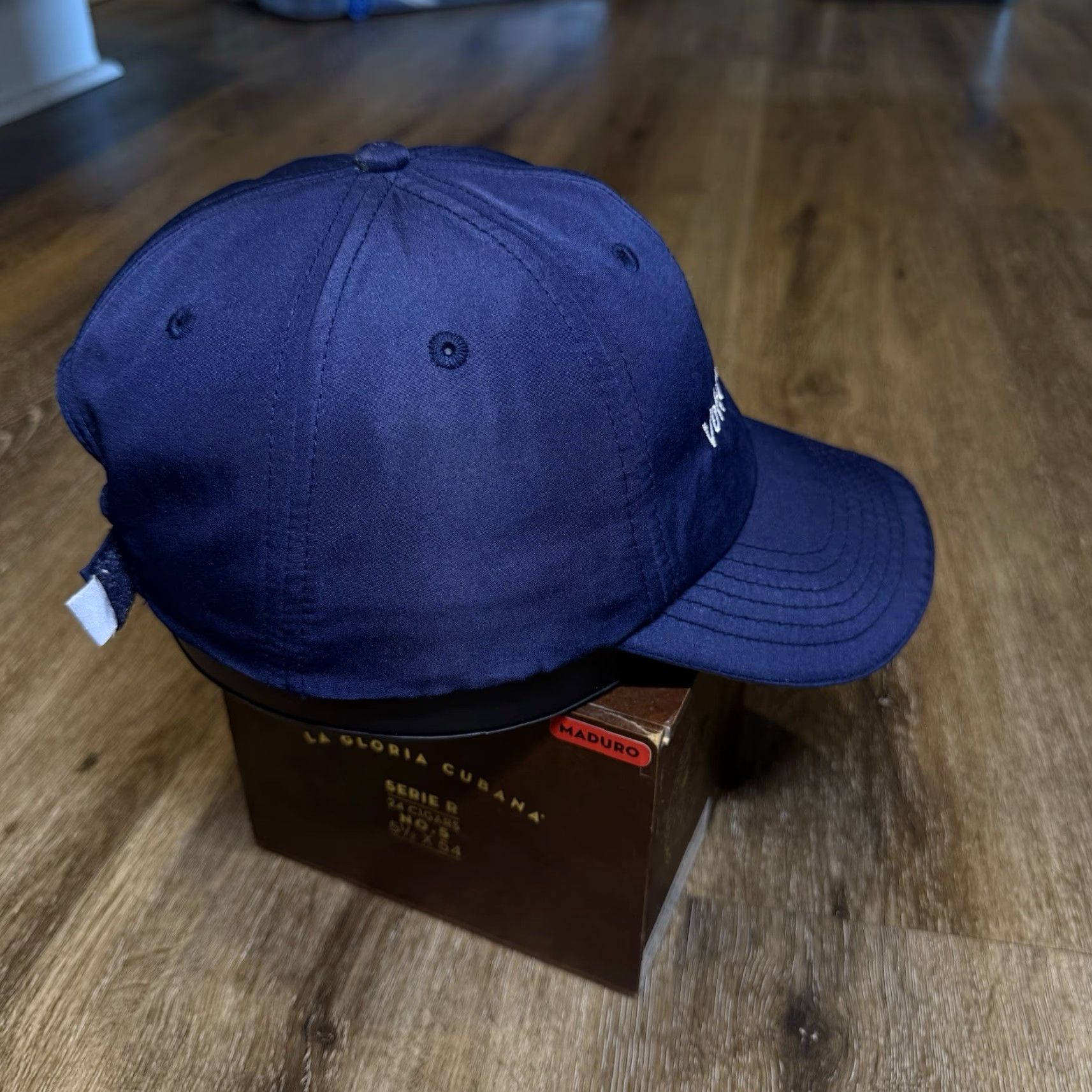 Vintage Credit One Volvo Car Open Hat Blue Baseball Cap One Size Men Adjustable Polyester Size ONE SIZE - 4 Thumbnail
