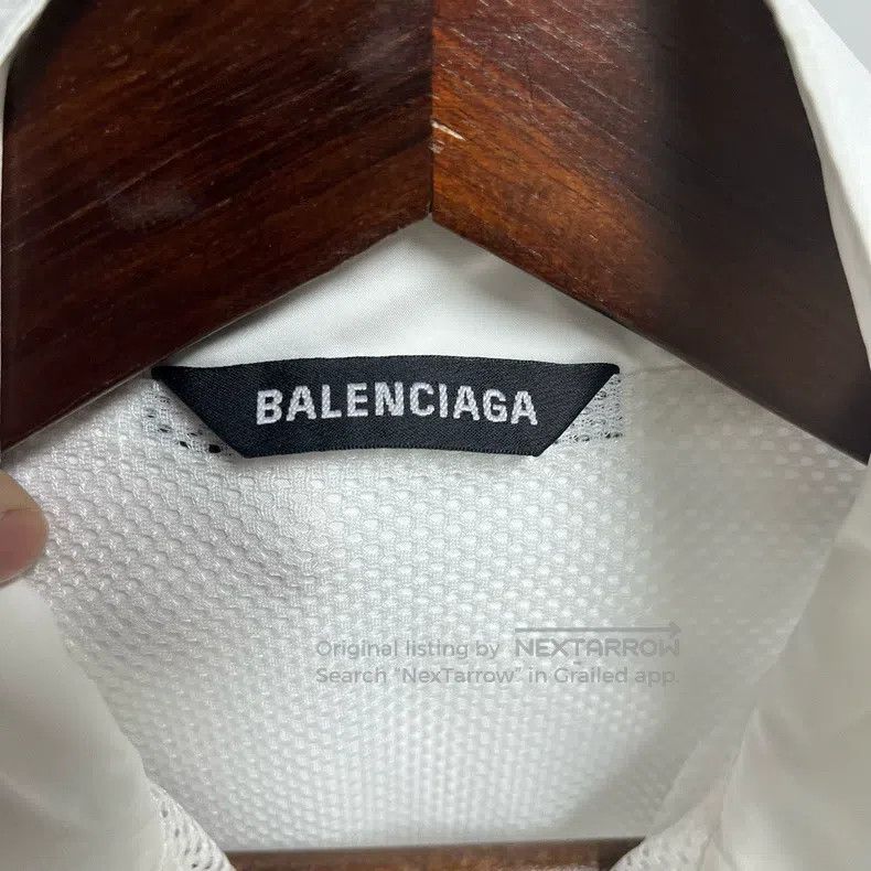 Balenciaga Balenciaga Double Hook Embroidered Windbreaker Size US S / EU 44-46 / 1 - 3 Thumbnail