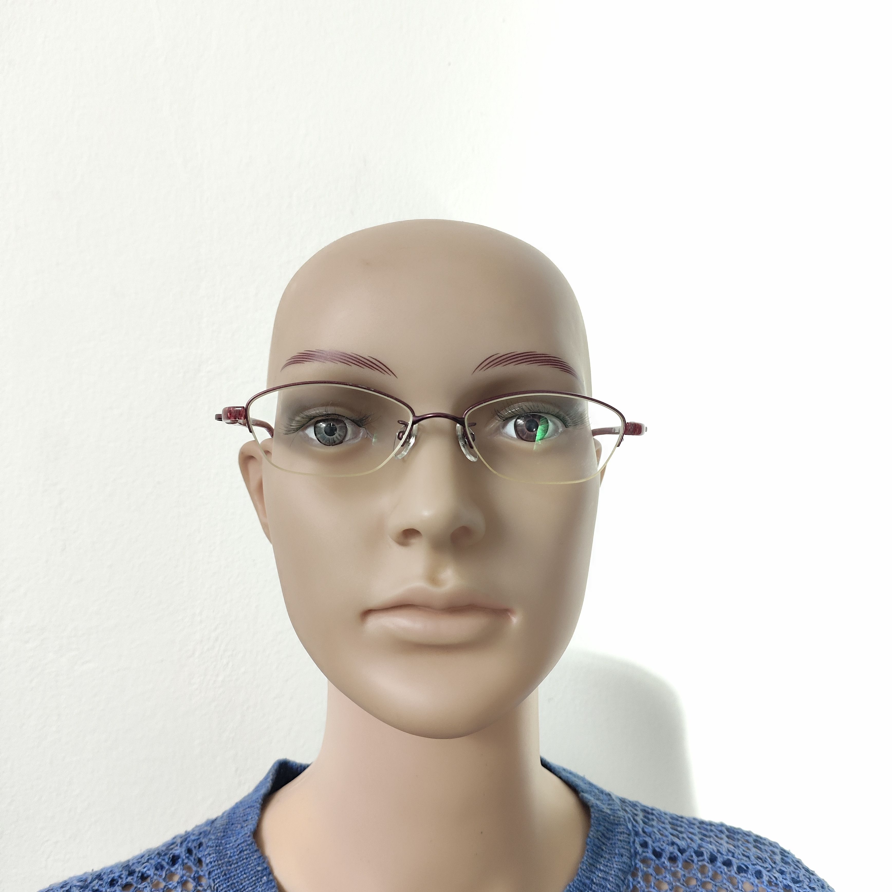 Japanese Brand 999.9 Four Nines S-581T Glasses with genuine case unisex Size ONE SIZE - 1 Thumbnail