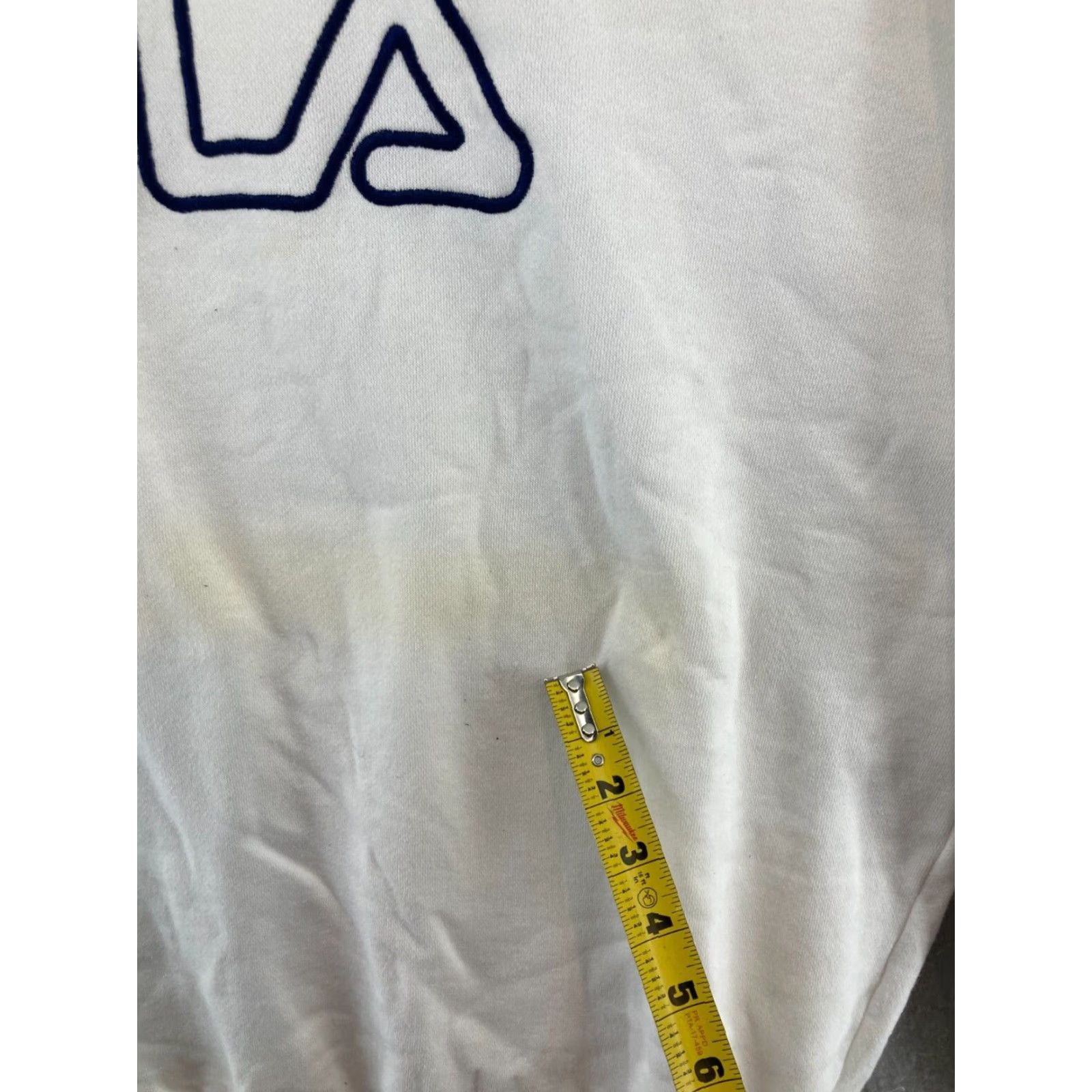 Fila Fila Athletic Sweatshirt XL White Pullover Crew Neck 90s Mens Size US XL / EU 56 / 4 - 6 Thumbnail