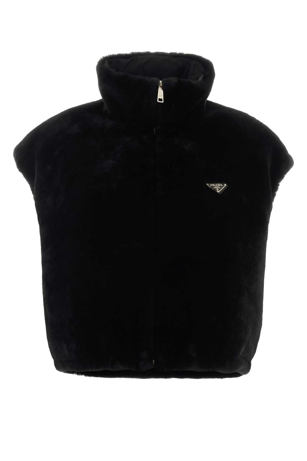 Prada Black Reversible Fur Size M / US 6-8 / IT 42-44 - 1 Thumbnail