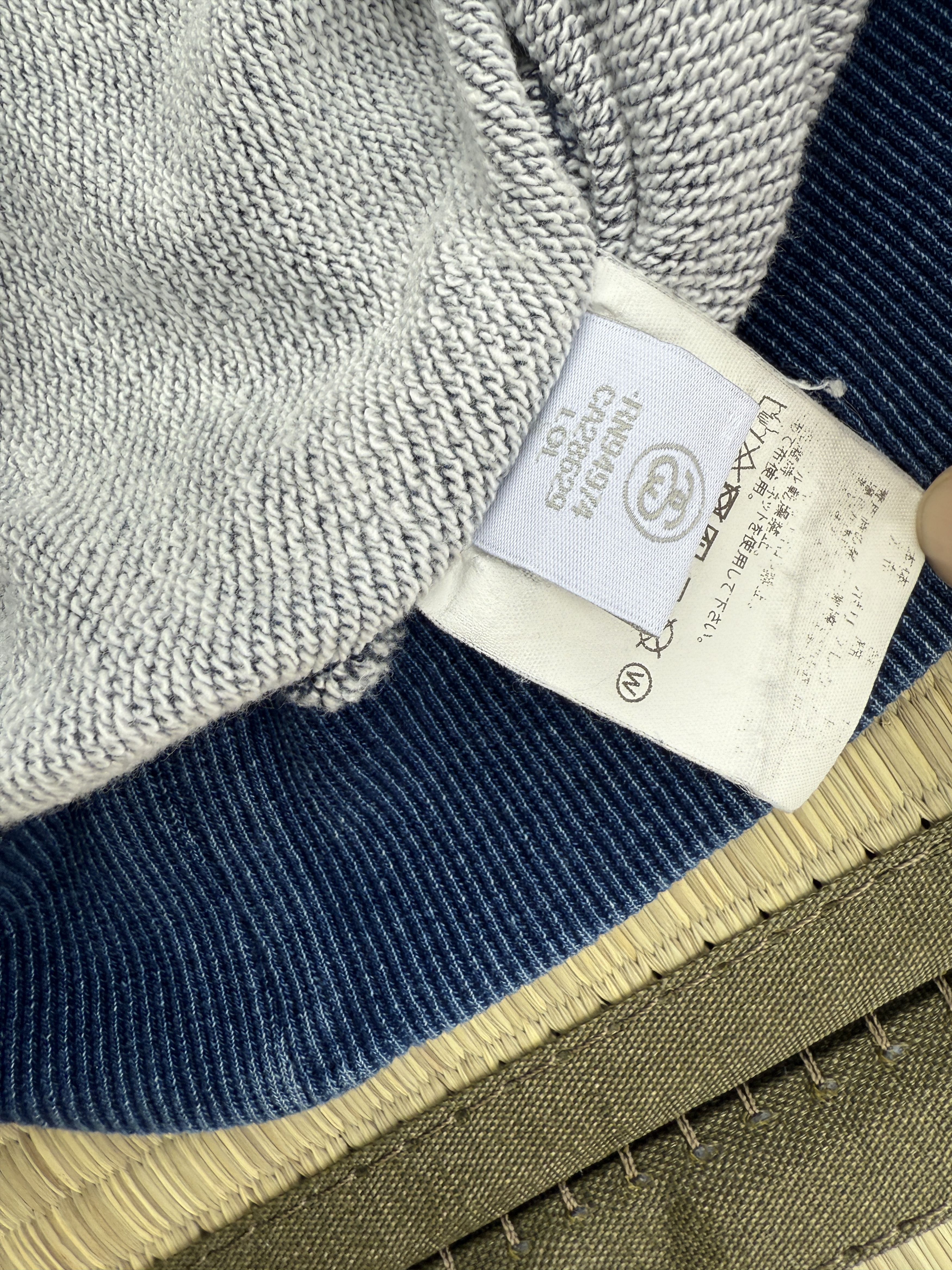 Stussy Indigo SS Crewneck Size US M / EU 48-50 / 2 - 5 Thumbnail