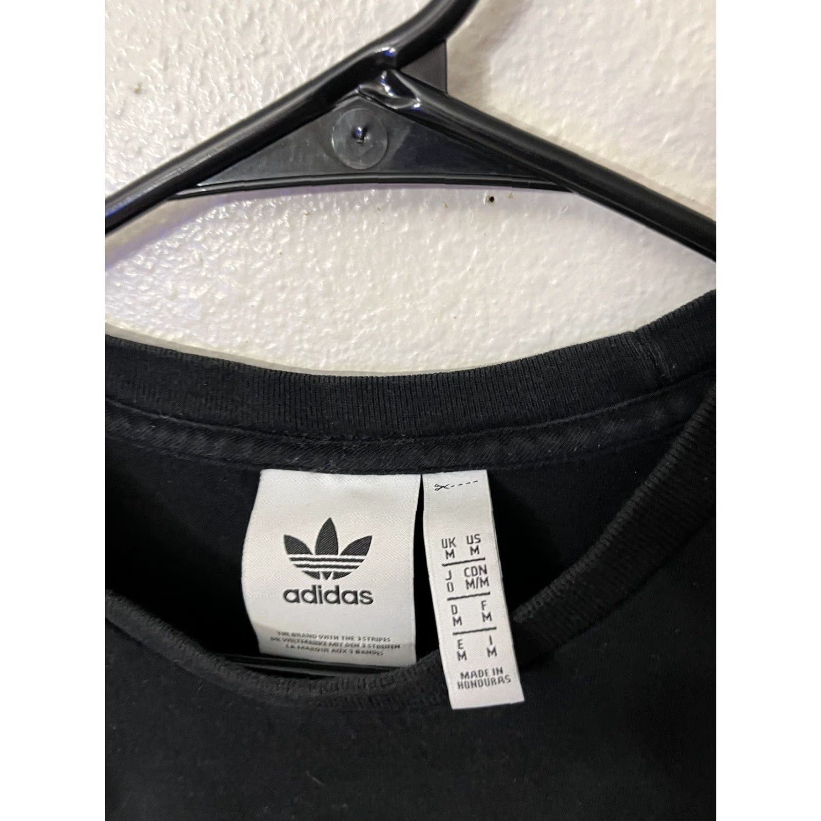 Adidas Adidas T Shirt Black size medium Black Distressed Men Size M / US 6-8 / IT 42-44 - 3 Thumbnail