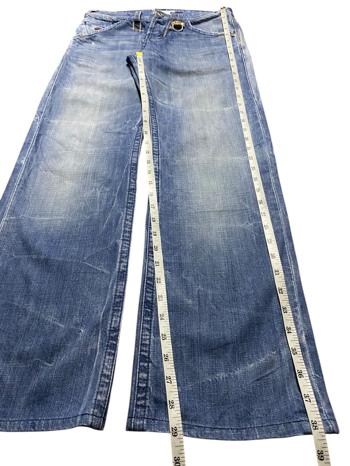 If Six Was Nine Streetwear Y2K Energy Faded Wash Seditionary Loose Jeans Size US 30 / EU 46 - 16 Thumbnail