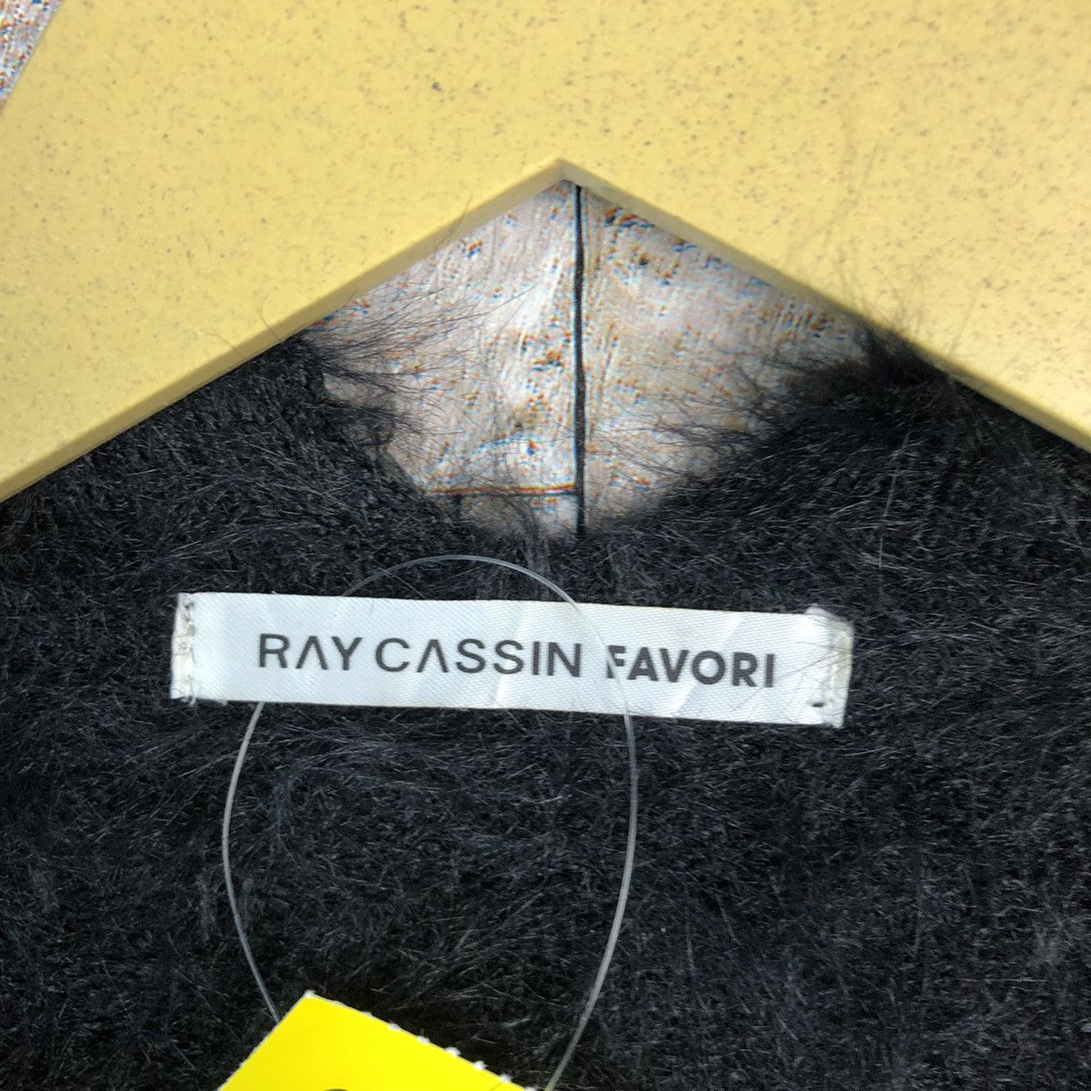 Homespun Knitwear Ray Cassin Favori fur shaggy Mohair Knitwear cardigan #A686 Size US S / EU 44-46 / 1 - 9 Thumbnail