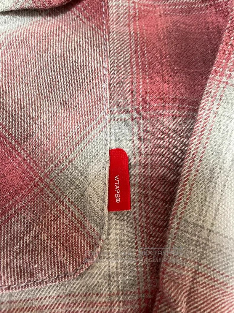 Wtaps Wtaps Magenta red long-sleeve shirt Size US M / EU 48-50 / 2 - 5 Thumbnail