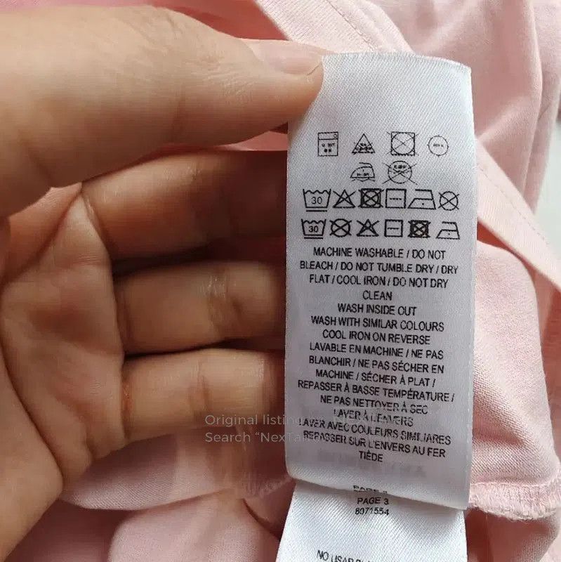 Burberry Burberry Pink Cotton Women's T-Shirt. Size XS / US 0-2 / IT 36-38 - 6 Thumbnail
