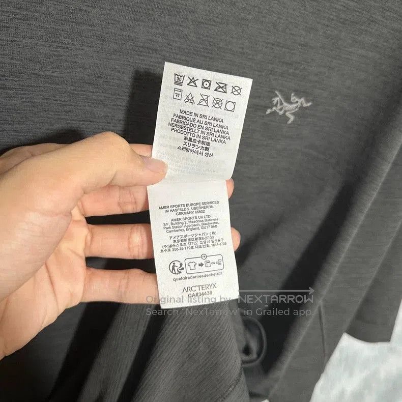 Arc'teryx Arcteryx CORMAC CREW Men's Short Sleeve T. Size US XL / EU 56 / 4 - 7 Thumbnail