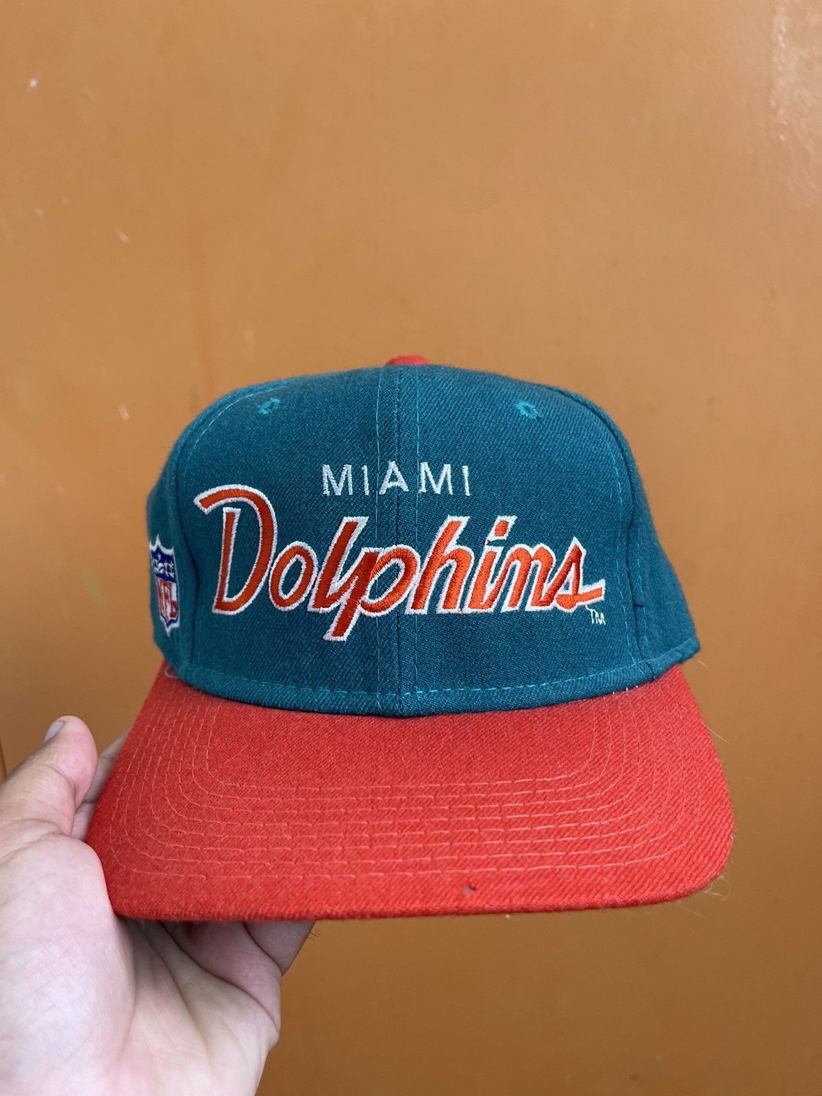 NFL × Vintage Vintage Miami Dolphins Sport Specialties Embroidered Hats714 Size ONE SIZE - 1 Thumbnail