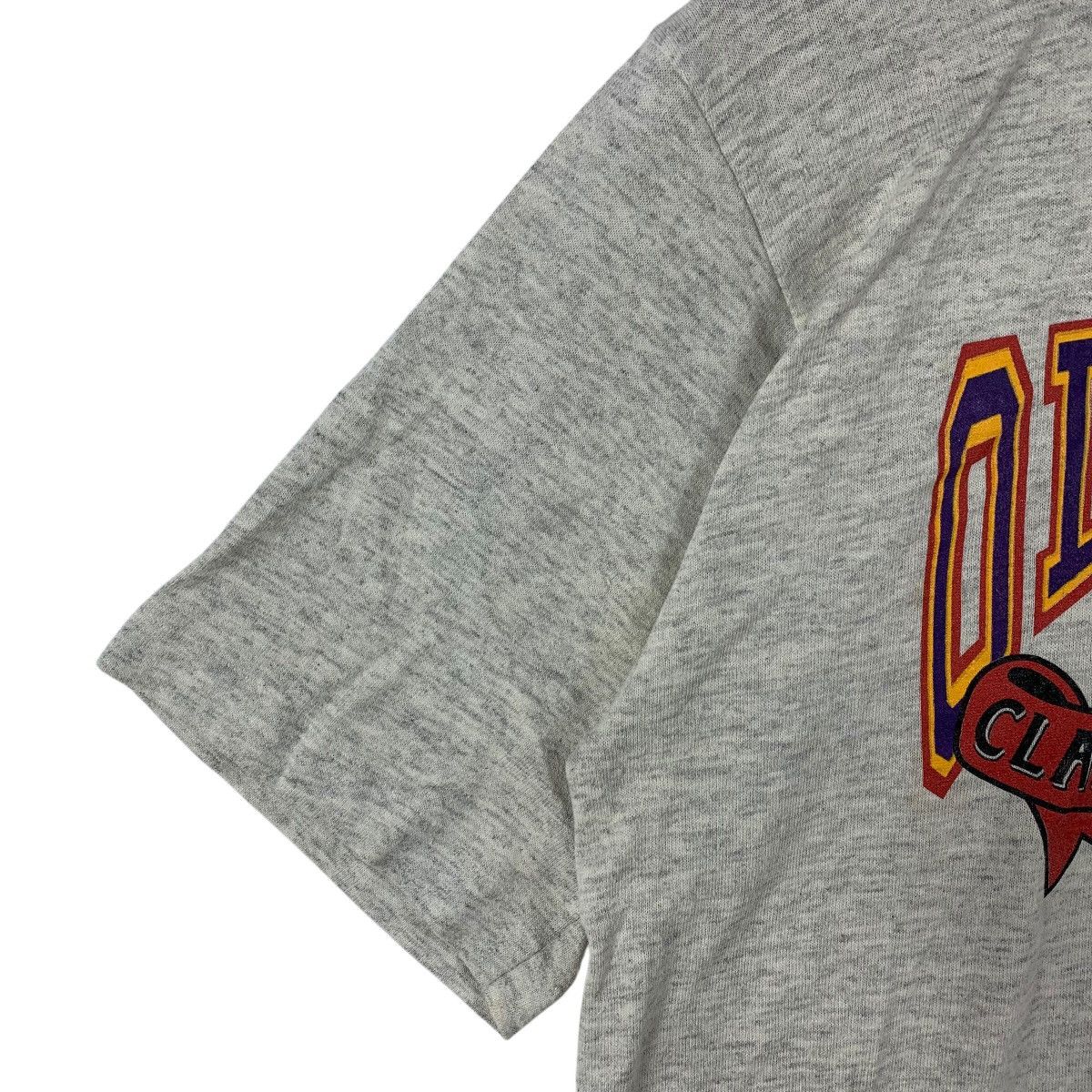 Jerzees × Vintage Vintage CLASSIC POLO old school grey colour tee Size US L / EU 52-54 / 3 - 6 Thumbnail