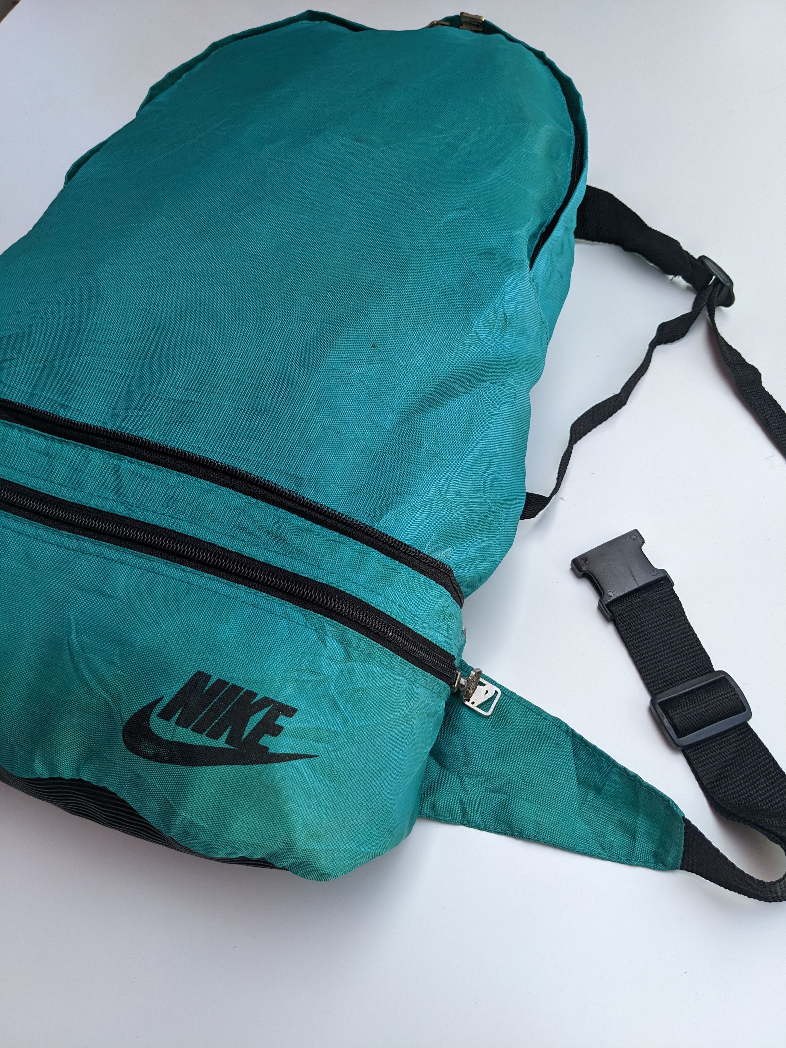 Nike Vintage Nike 2way Backpack waistbag Size ONE SIZE - 4 Thumbnail