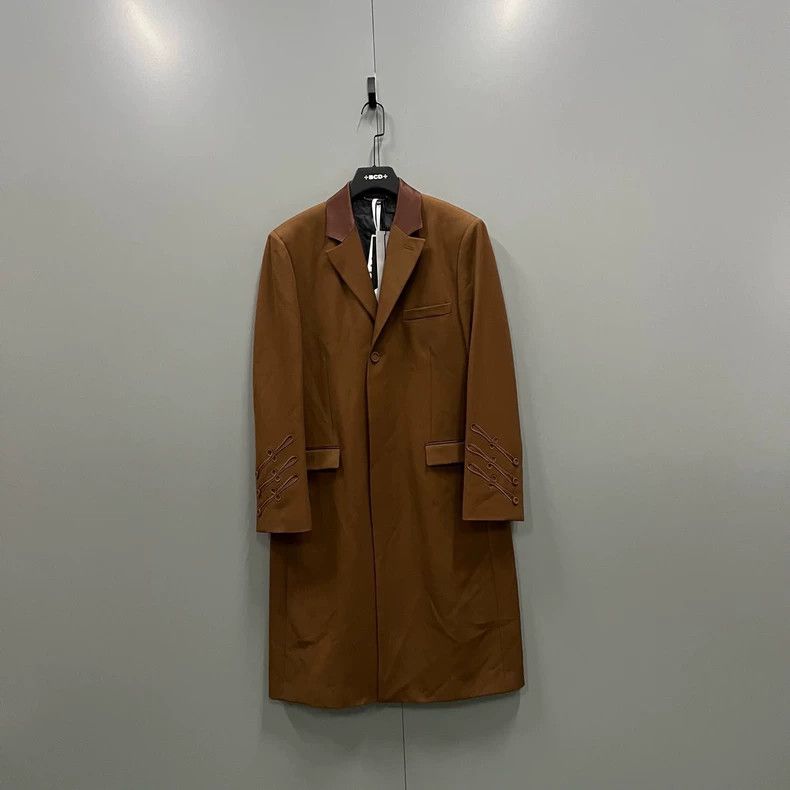 Dior Dior Coffee-colored wool twill coat 2501-Nextarrow Size US M / EU 48-50 / 2 - 1 Thumbnail