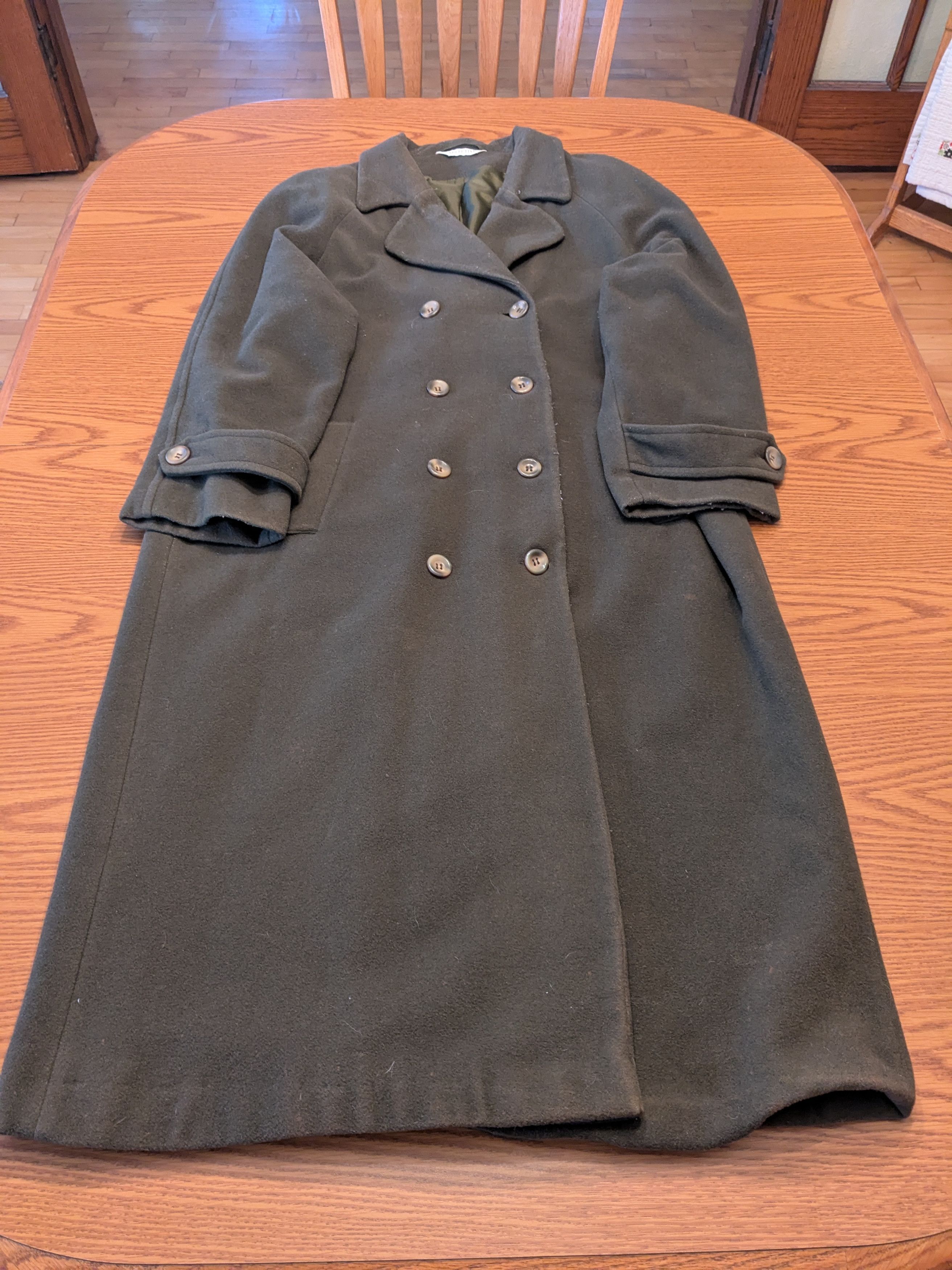 Other Women's Bespoke Italian Wool & Cashmere long coat Size L / US 10 / IT 46 - 1 Thumbnail