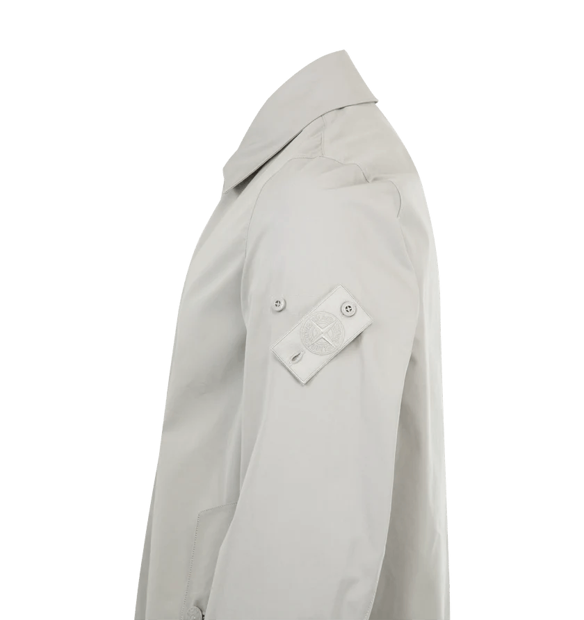 Stone Island o1h1sh10525 Trench Coat in Light Grey Size US L / EU 52-54 / 3 - 3 Thumbnail