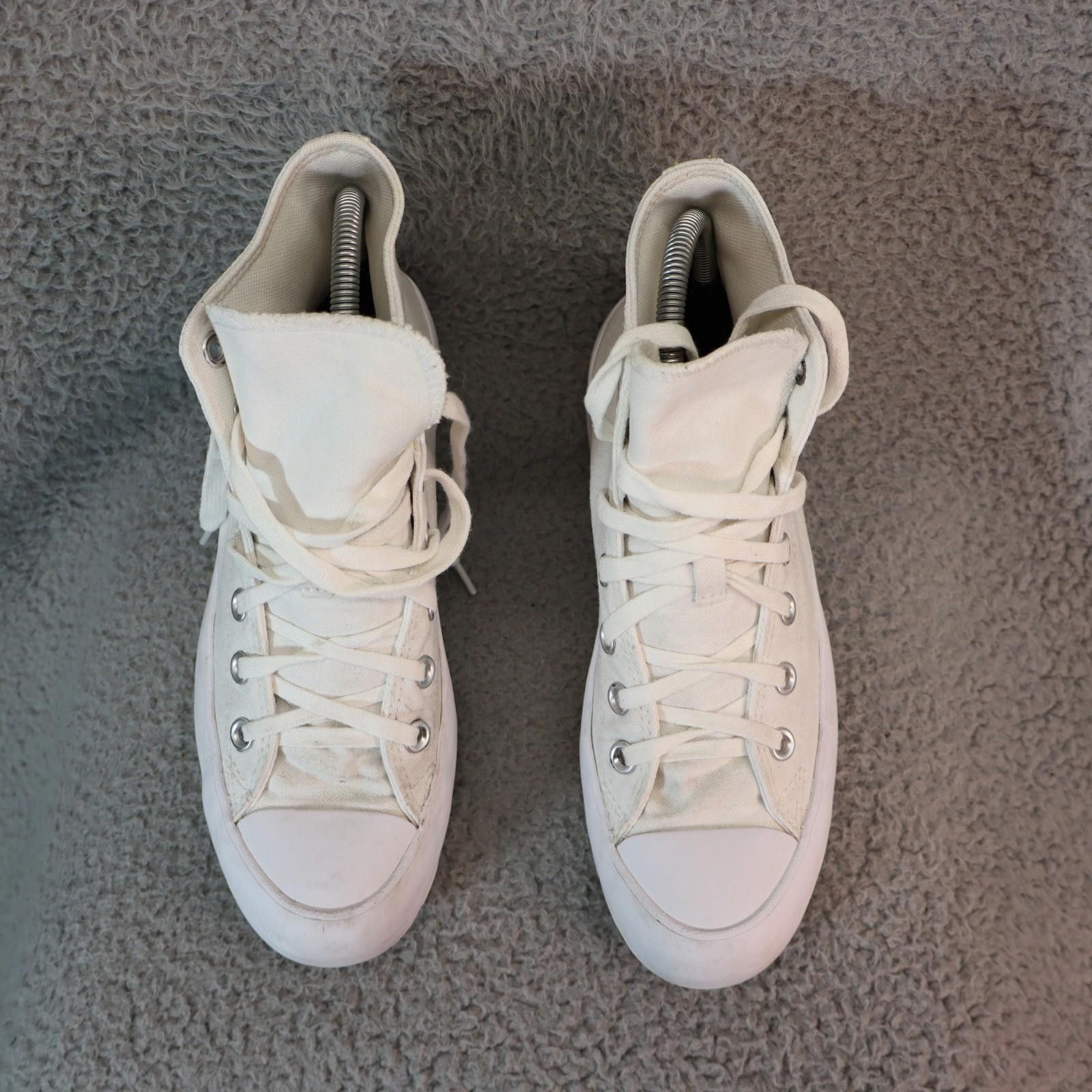 Converse Converse Chuck Taylor All Star Lift Platform High White Sz 8 Size US 8 / IT 38 - 3 Thumbnail