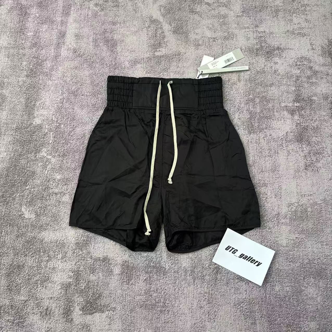Rick Owens BRAND NEW RICK OWENS LEATHER BIG MOODY SHORTS FW14 SIZE
