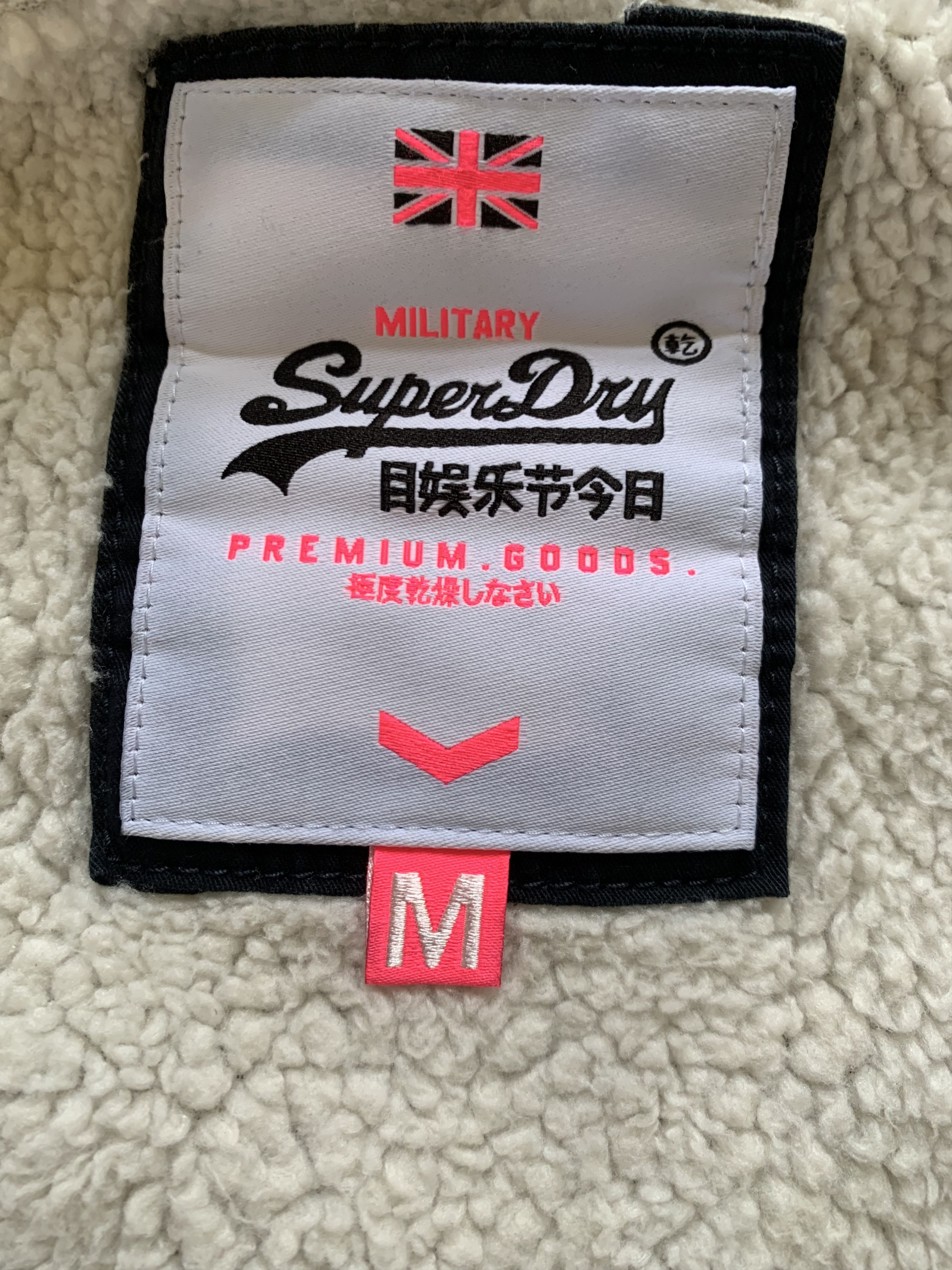 Japanese Brand × Superdry Superdry Rookie Borg Military Jacket Blue Jackets Size M / US 6-8 / IT 42-44 - 7 Thumbnail