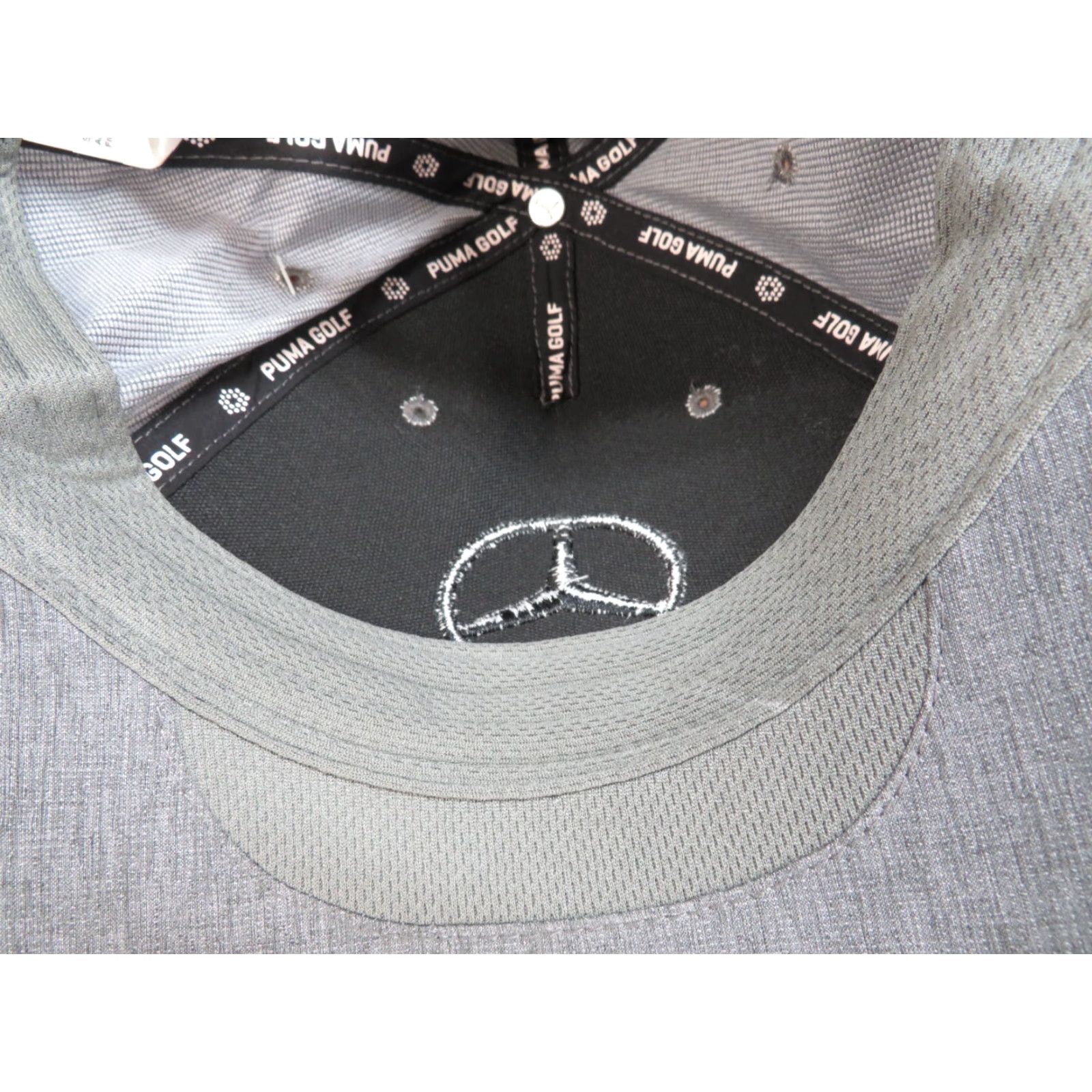 Puma **VTG NWT Mercedes Bends Gray Black Puma Logo Trucker Cap** User: VTG NWT Mercedes Bends Gray Black Puma Logo Trucker Cap Size ONE SIZE - 8 Thumbnail